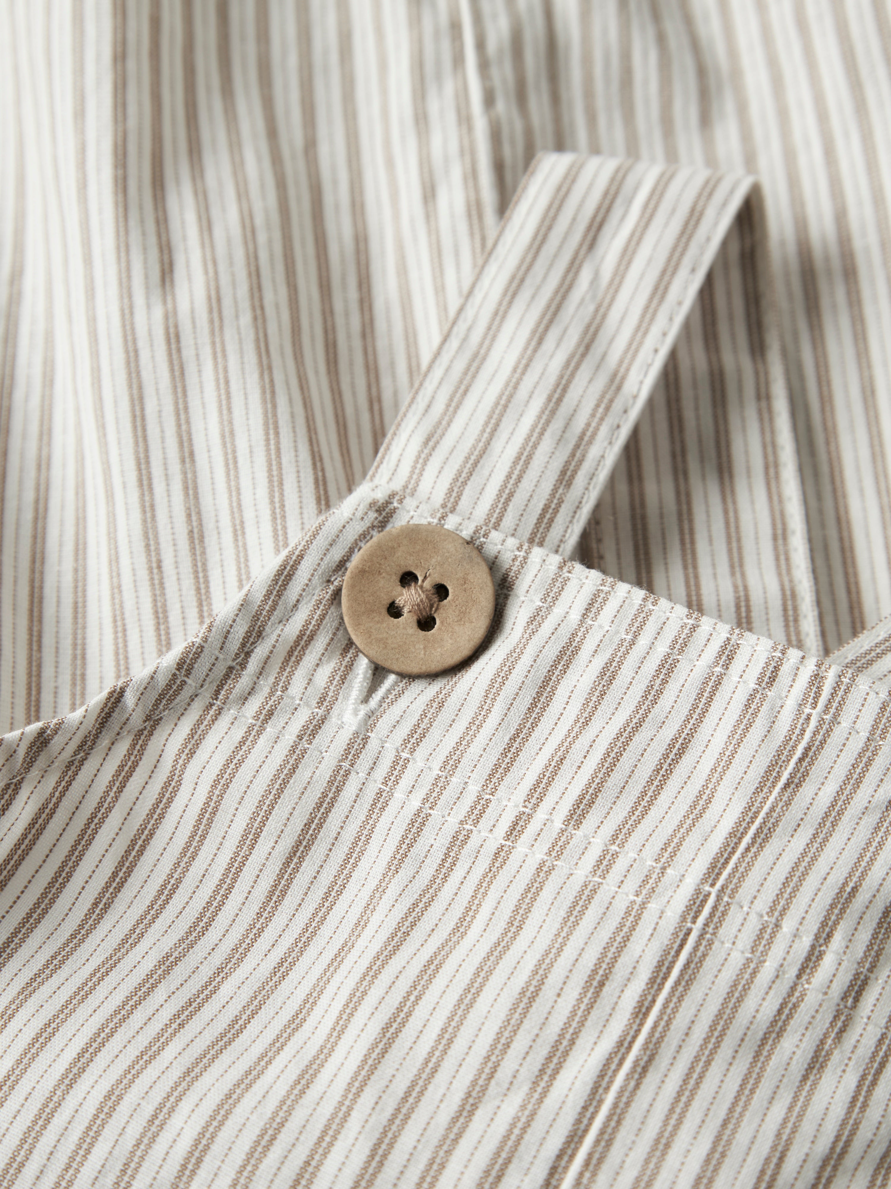 Lil Atelier Helo - Loose Short Overall - Coconut Milk