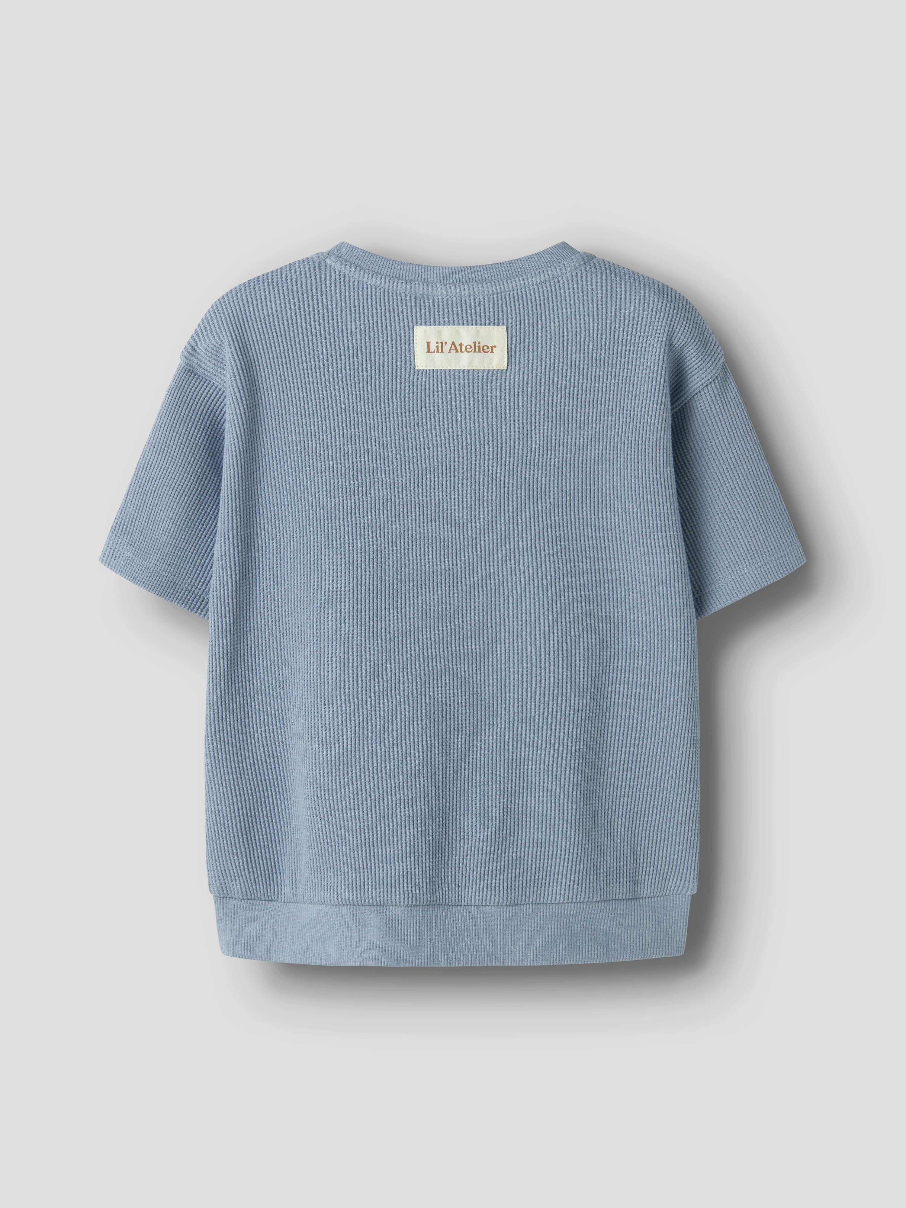 Lil Atelier Harun - SS Loose Sweat - Dusty Blue