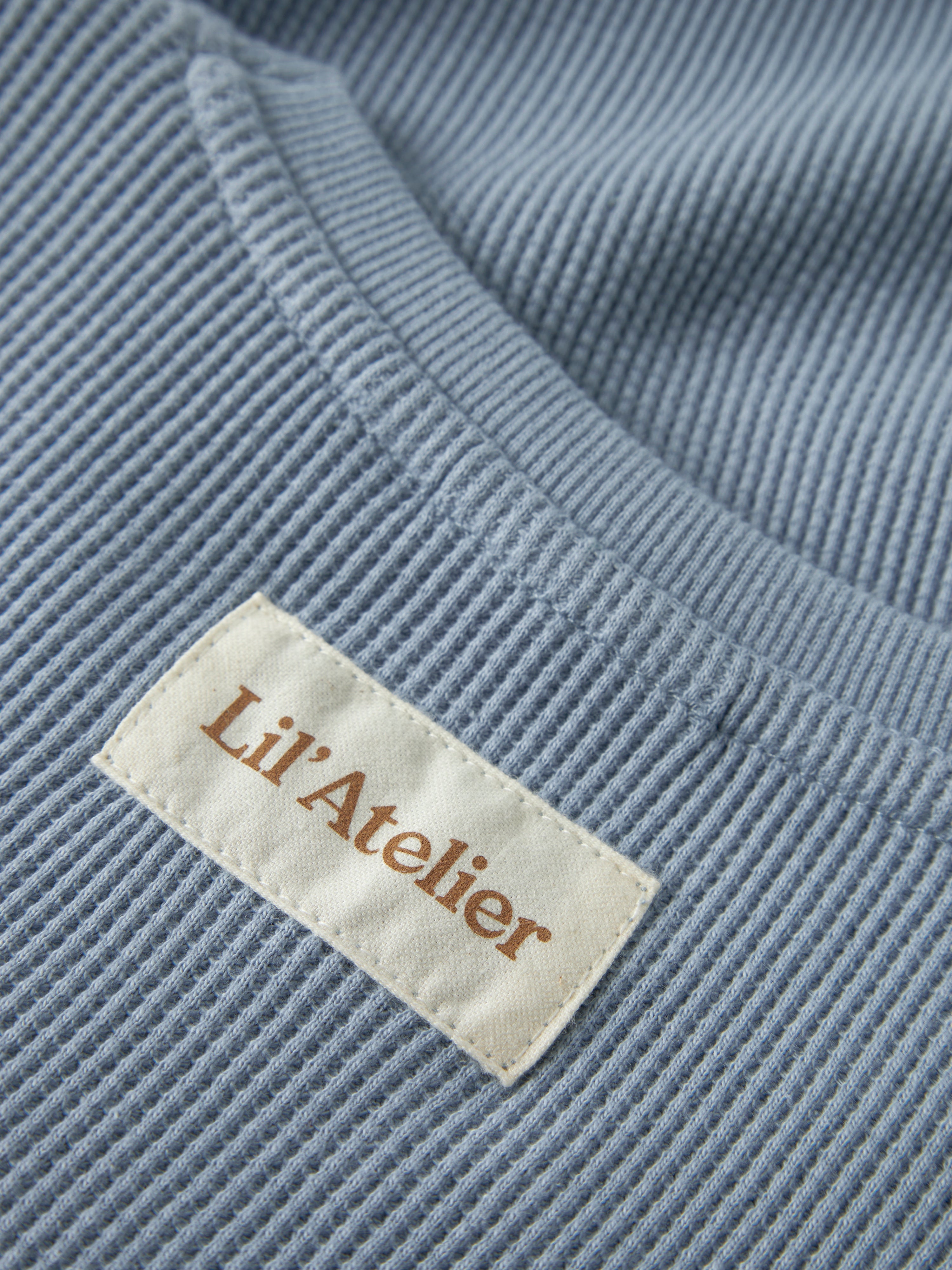 Lil Atelier Harun - SS Loose Sweat - Dusty Blue