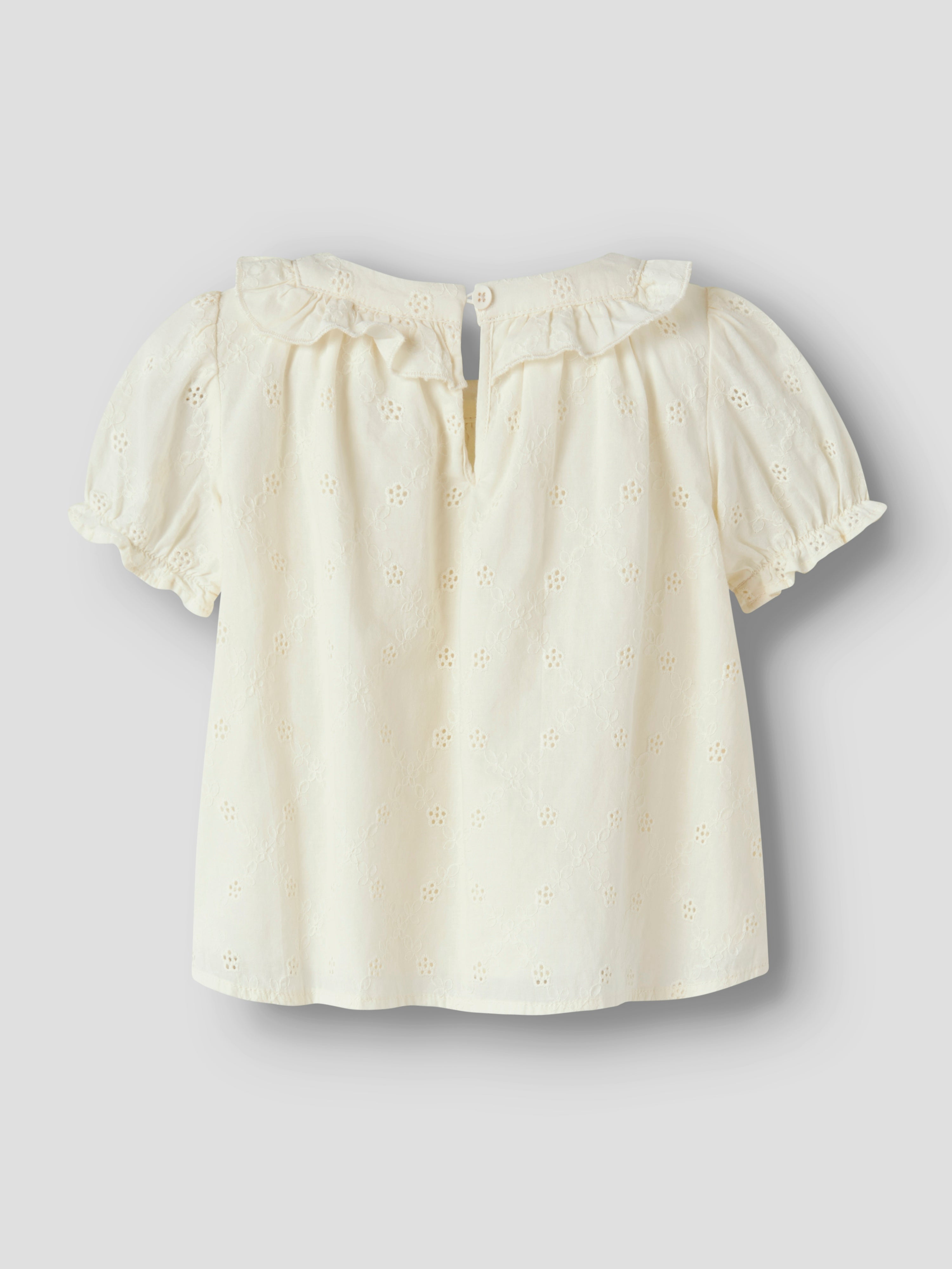 Lil Atelier Hosa - SS Loose Shirt - Coconut Milk