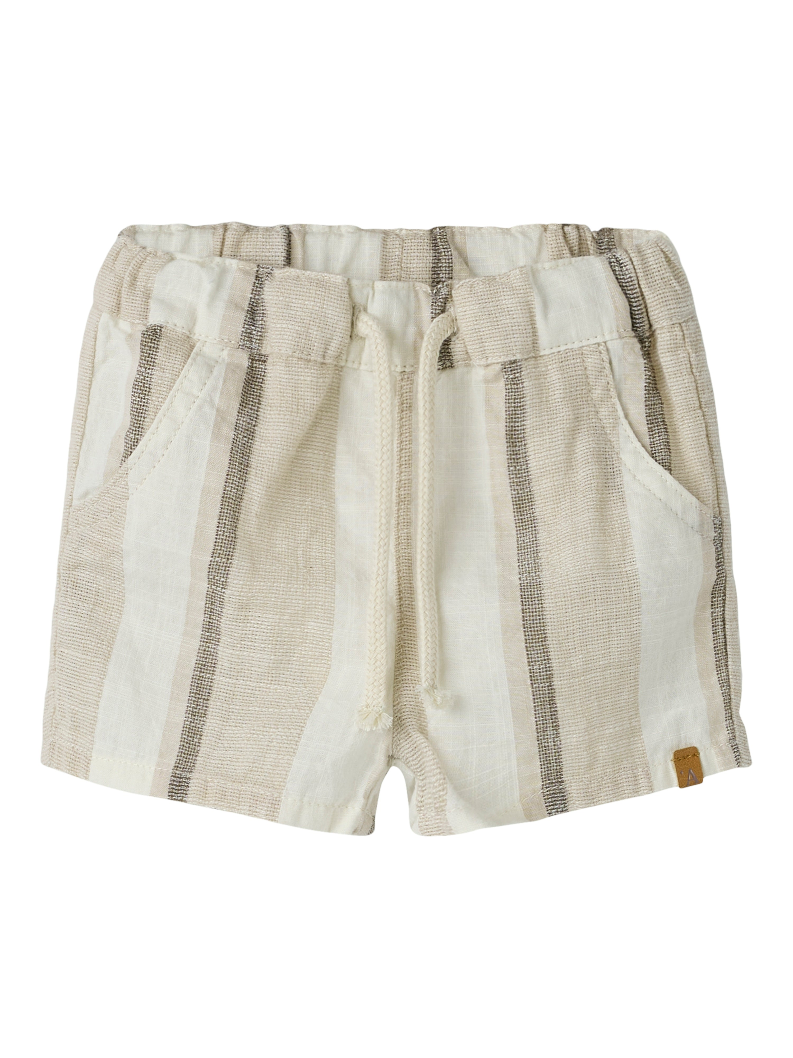 Lil Atelier Fibert Loose Shorts - Coconut Milk