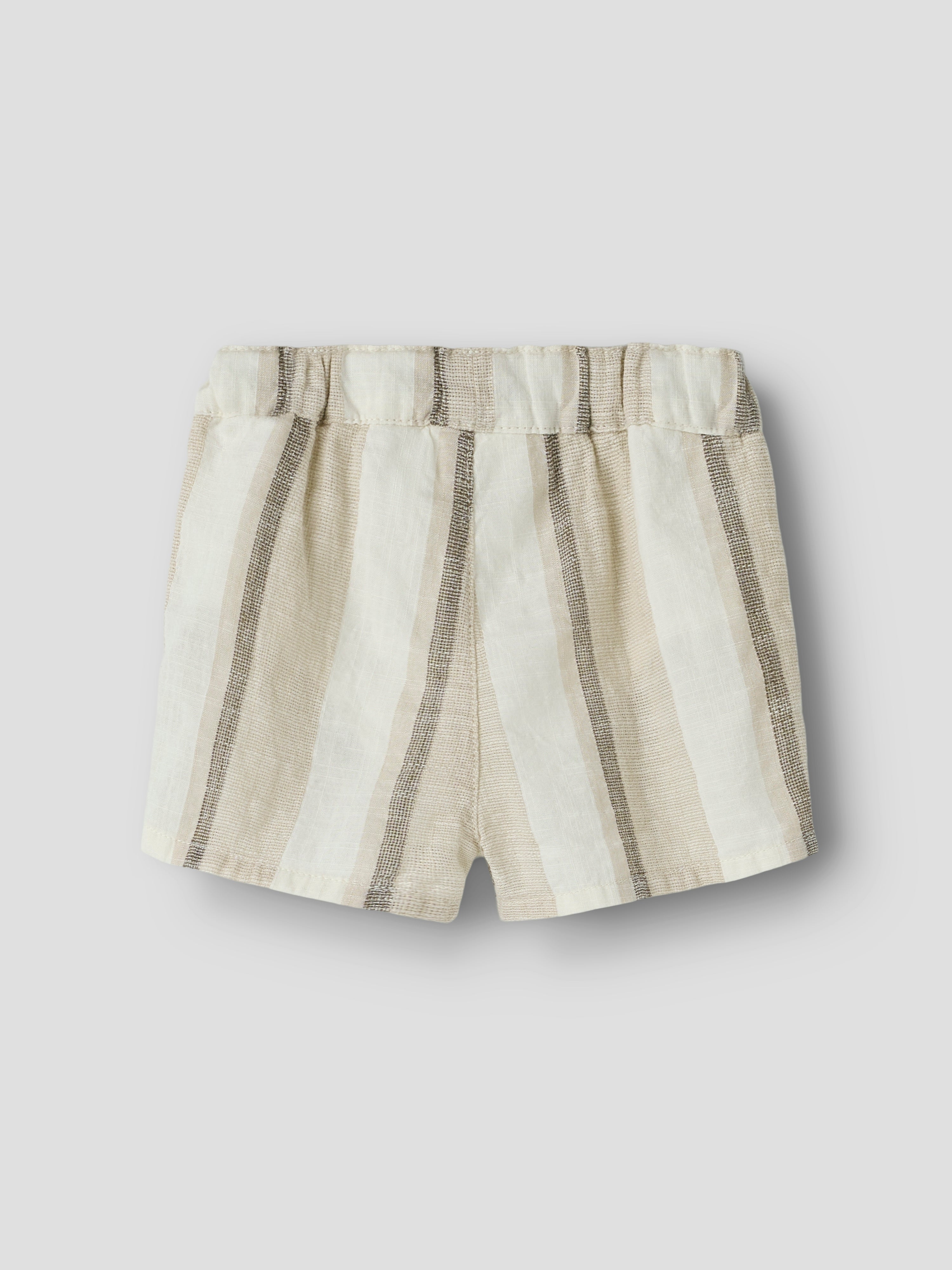 Lil Atelier Fibert Loose Shorts - Coconut Milk