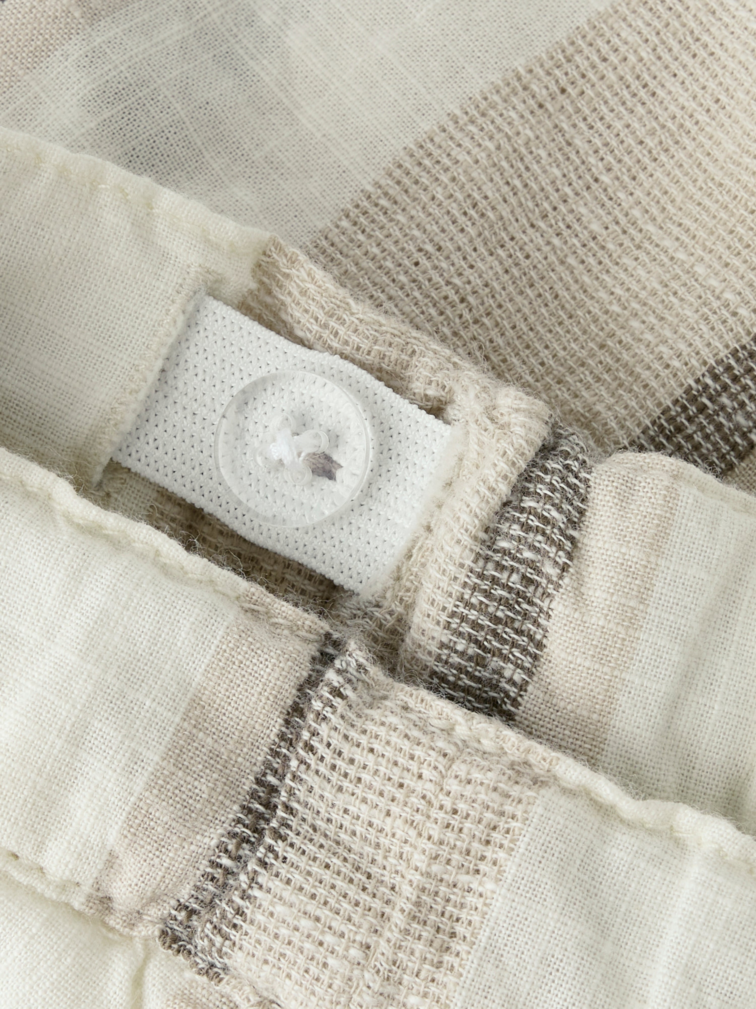 Lil Atelier Fibert Loose Shorts - Coconut Milk