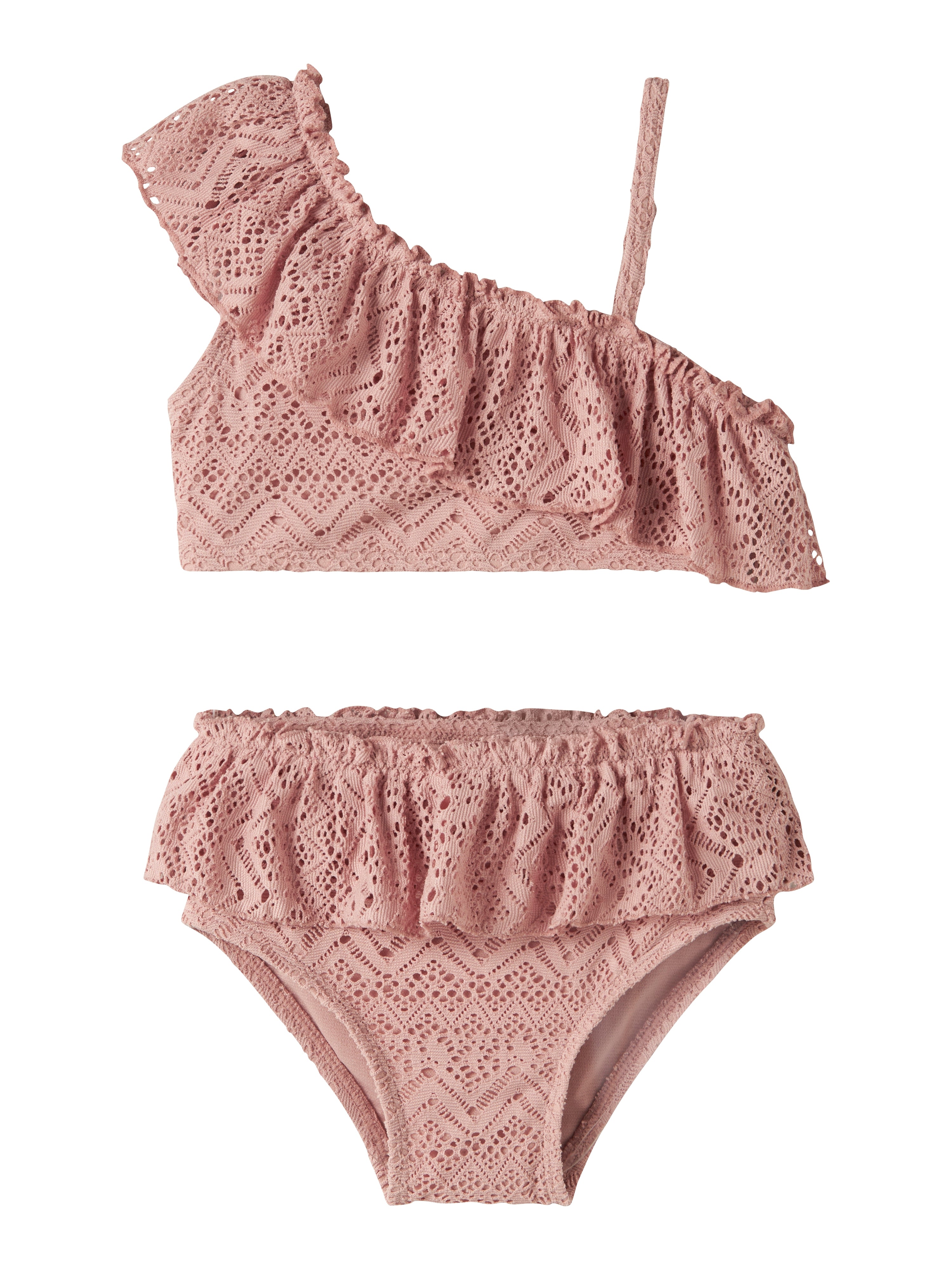 Lil Atelier Feline Swim Set - Misty Rose