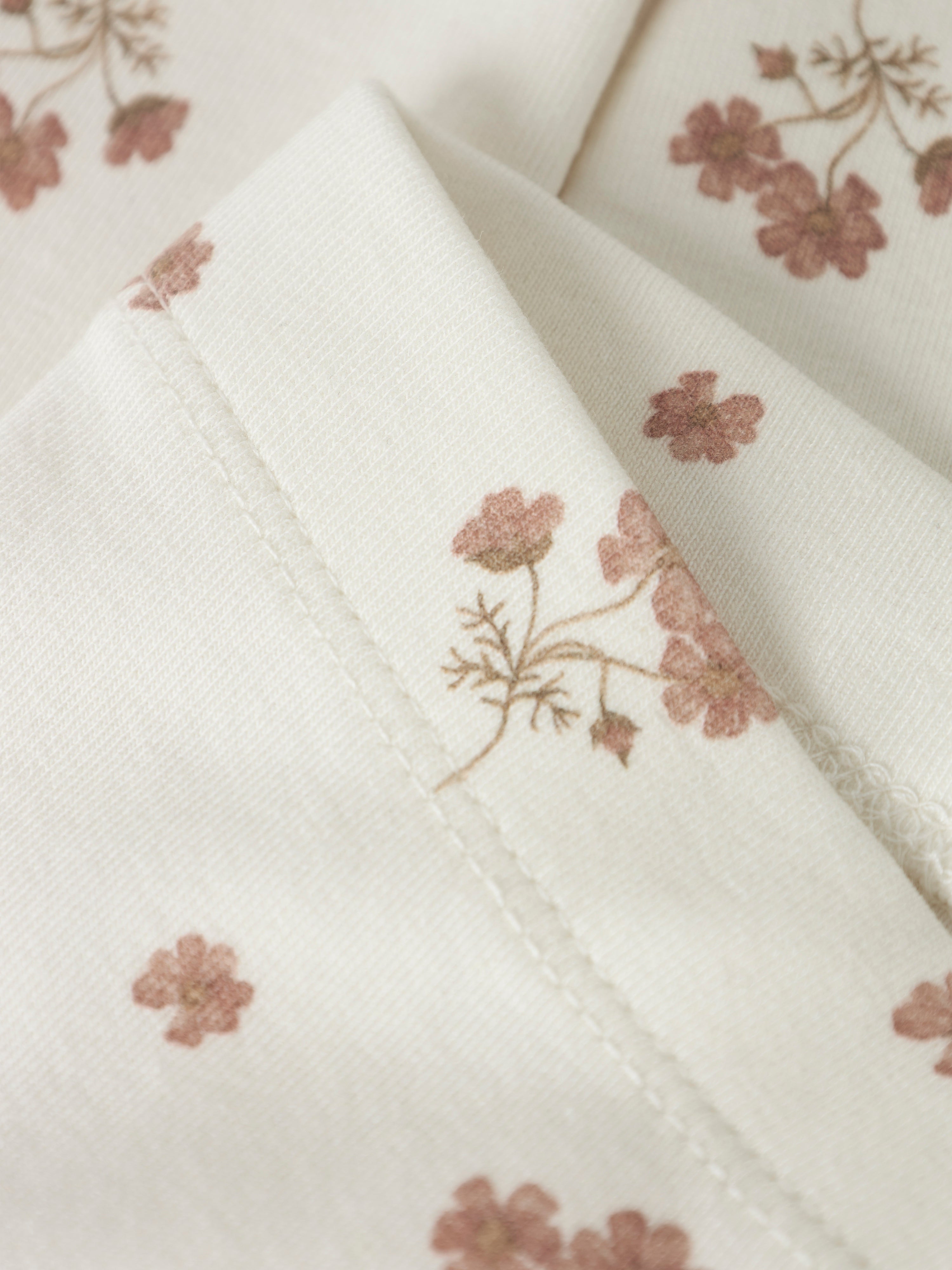 Lil Atelier Layo Sin Slim Leggings - Coconut Milk/Flower Pink