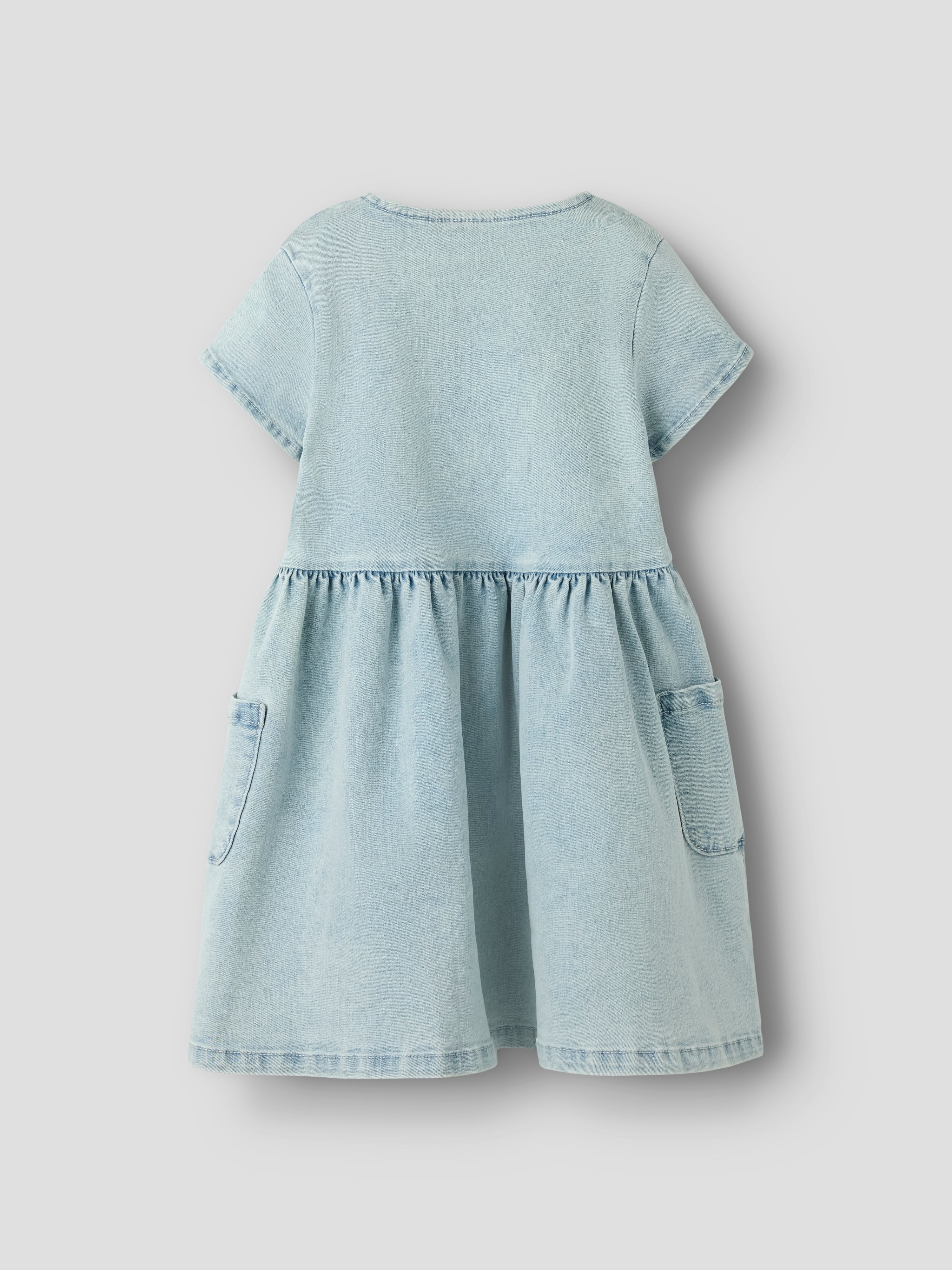 Lil Atelier Frances SS Dress - Light Blue Denim