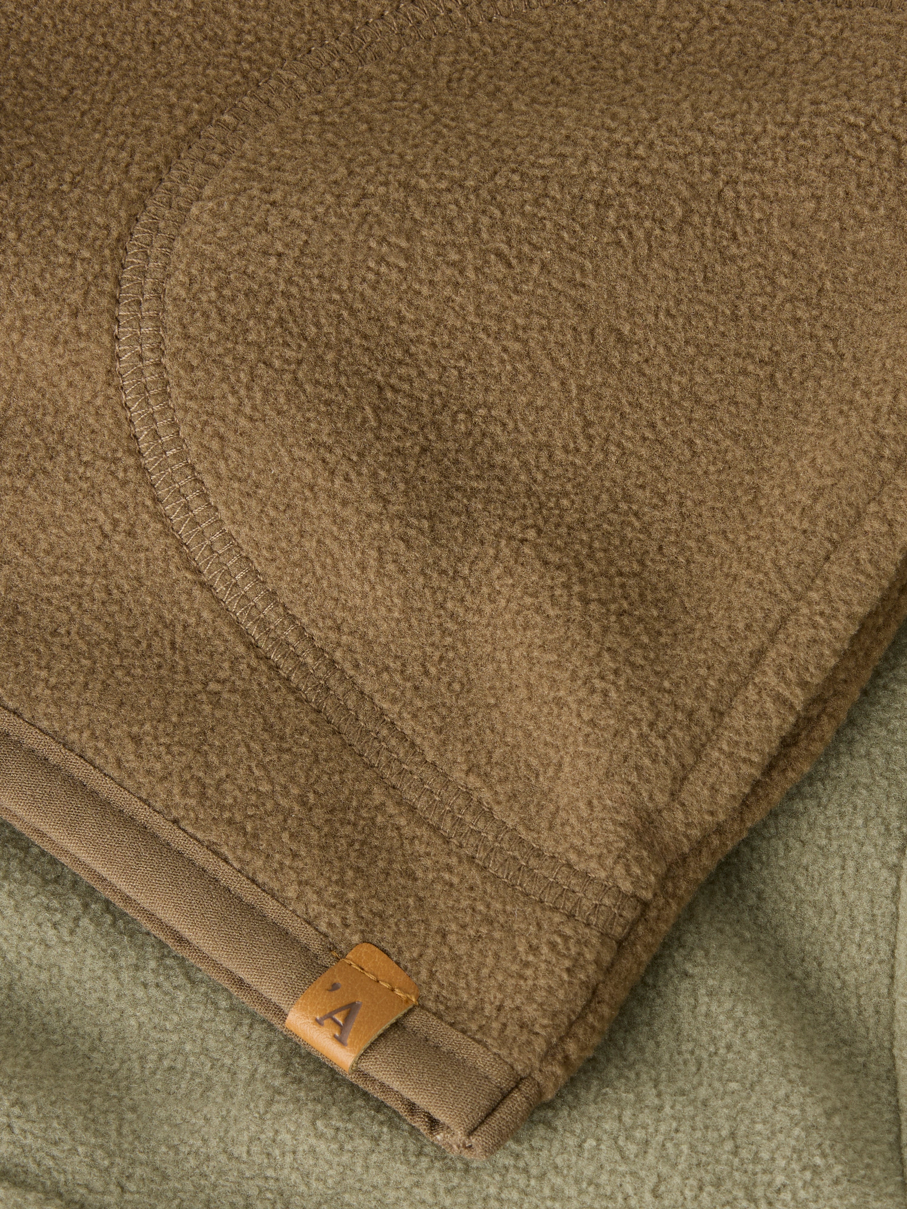 Lil Atelier Laspektra Fleece Jacket - Shitake