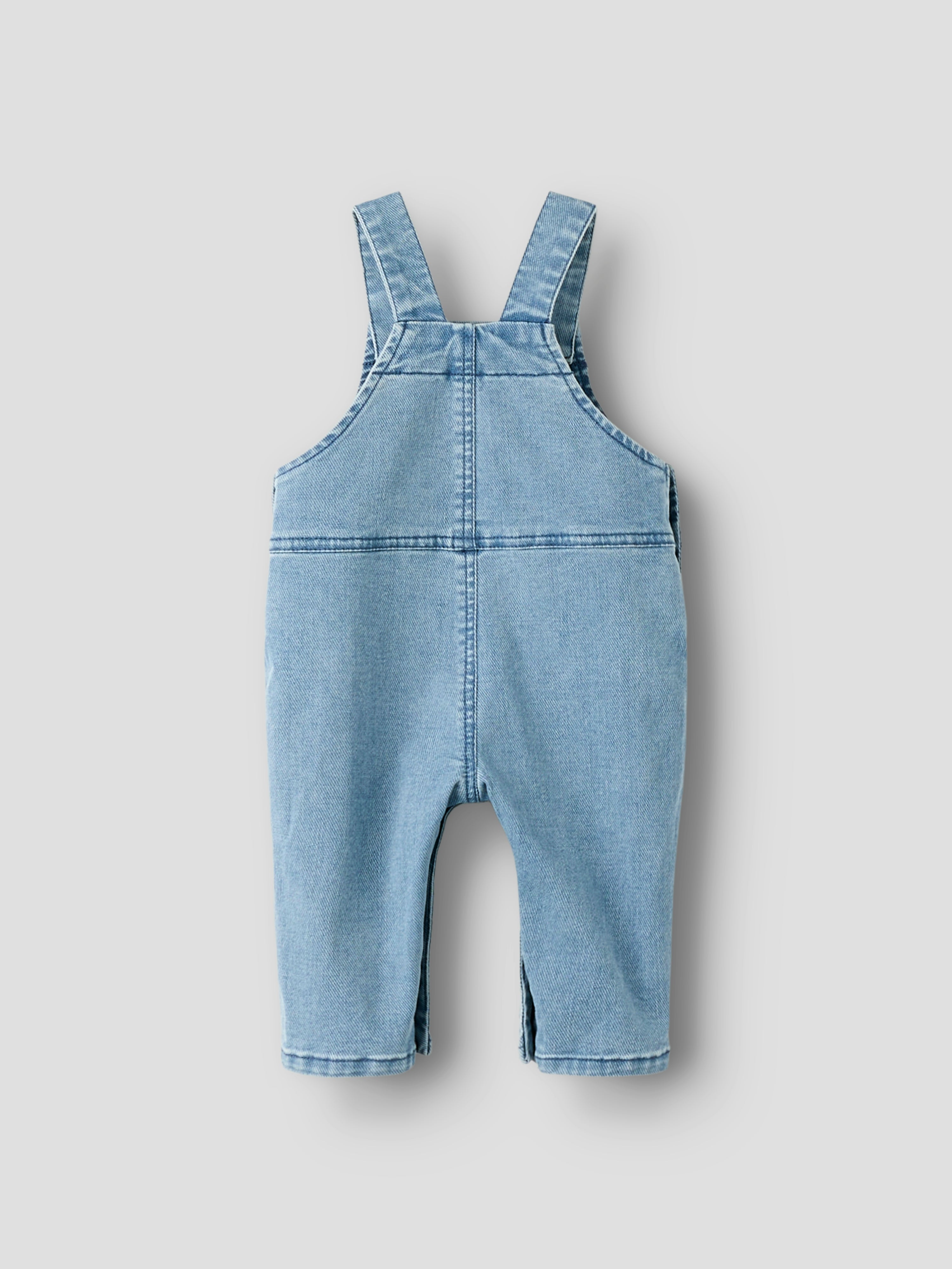 Lil Atelier Deva Loose Denim Overall - Medium Blue Denim