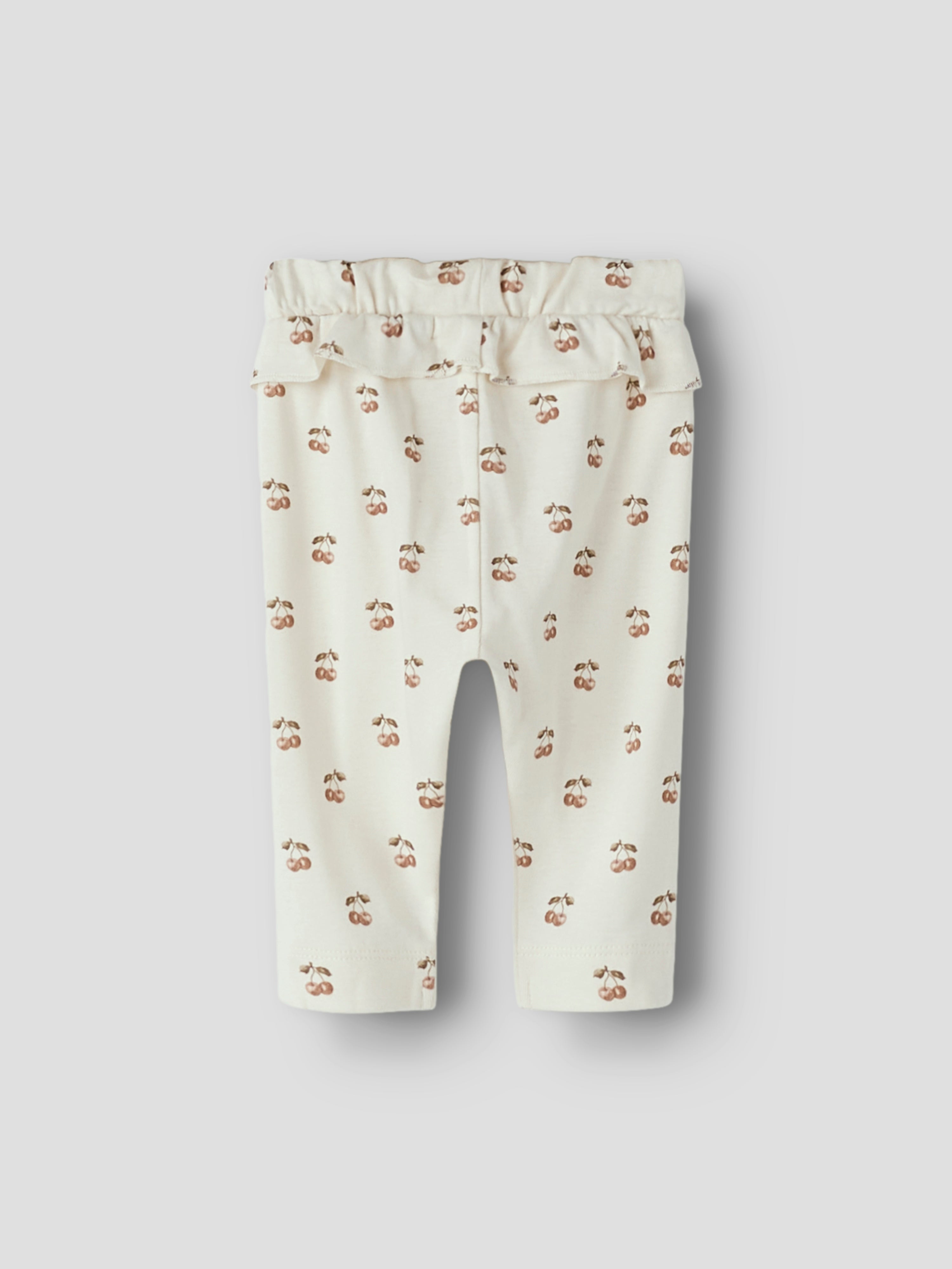 Lil Atelier Layo Pants - Coconut Milk/Cherry