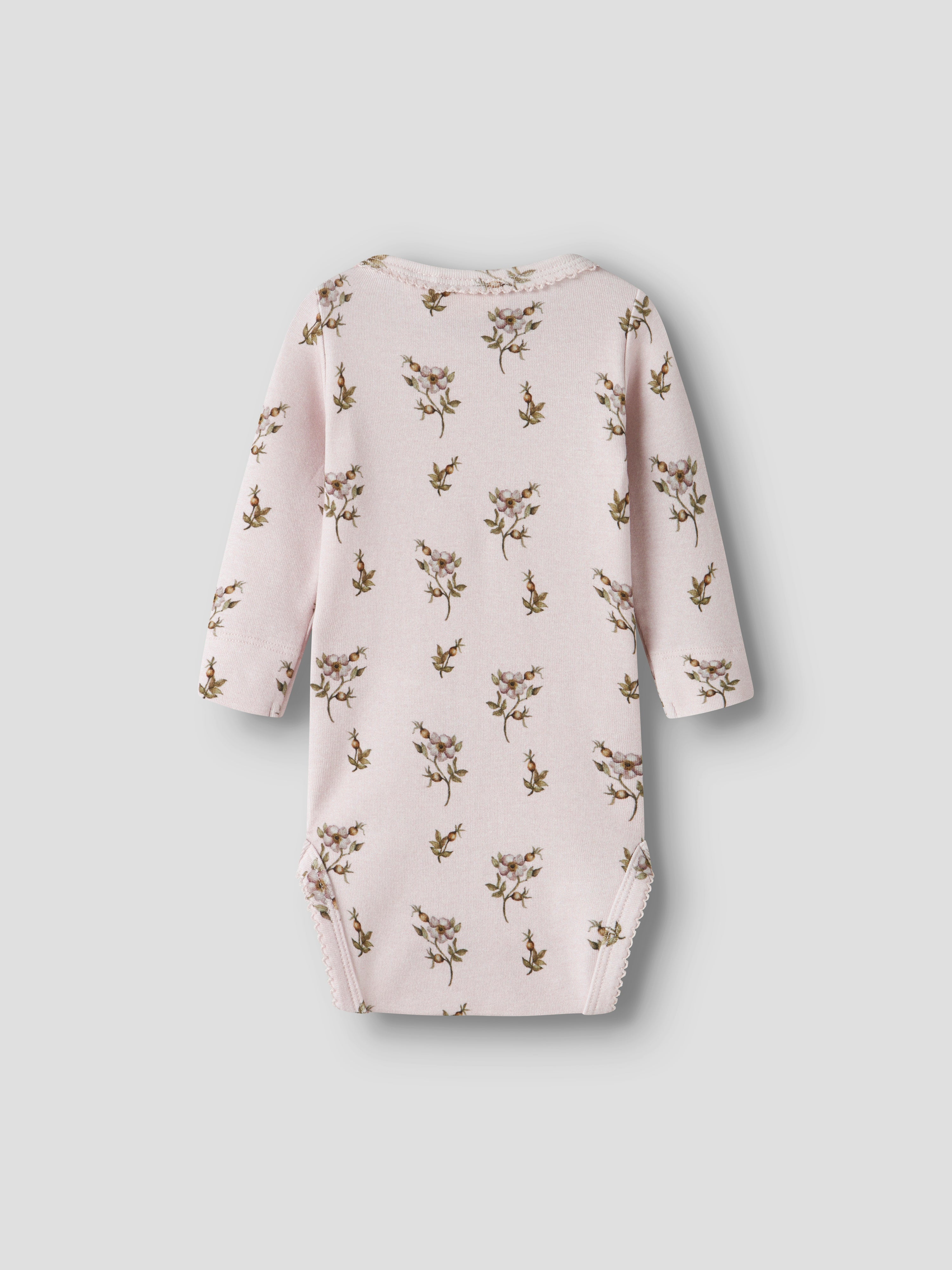 Lil Atelier - Gayo Sig LS Slim Body - Hushed Violet / Apple Rose