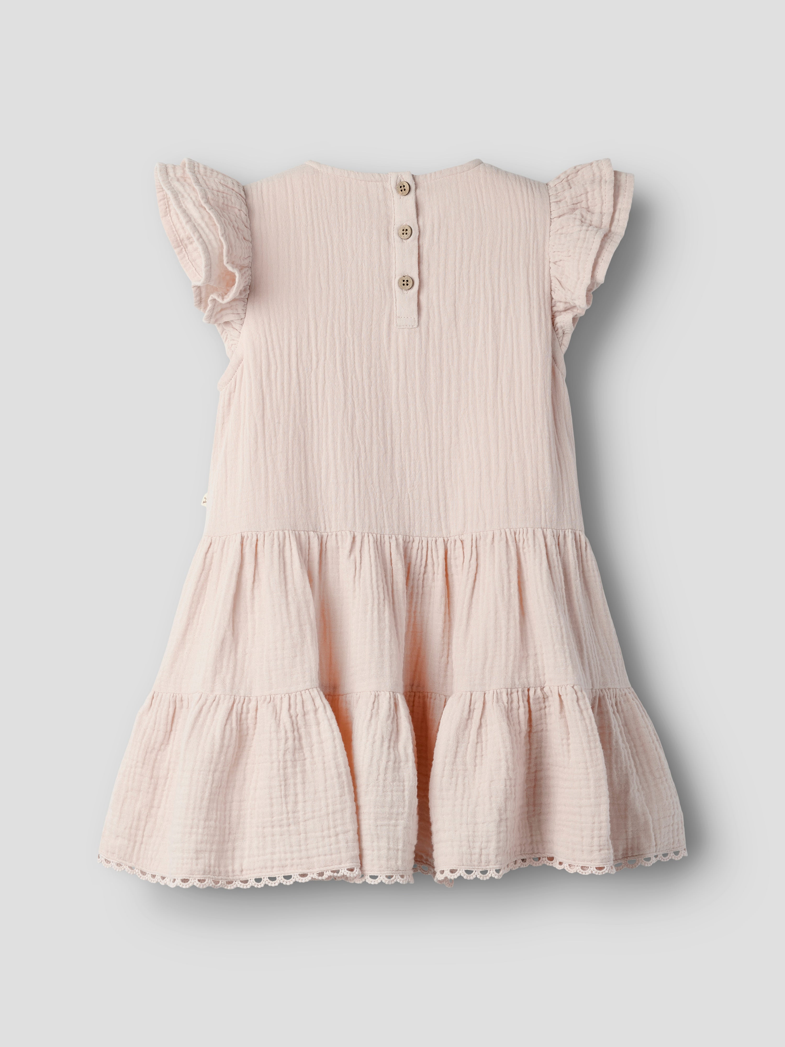 Lil Atelier Fulina SS Loose Dress - Peach Whip