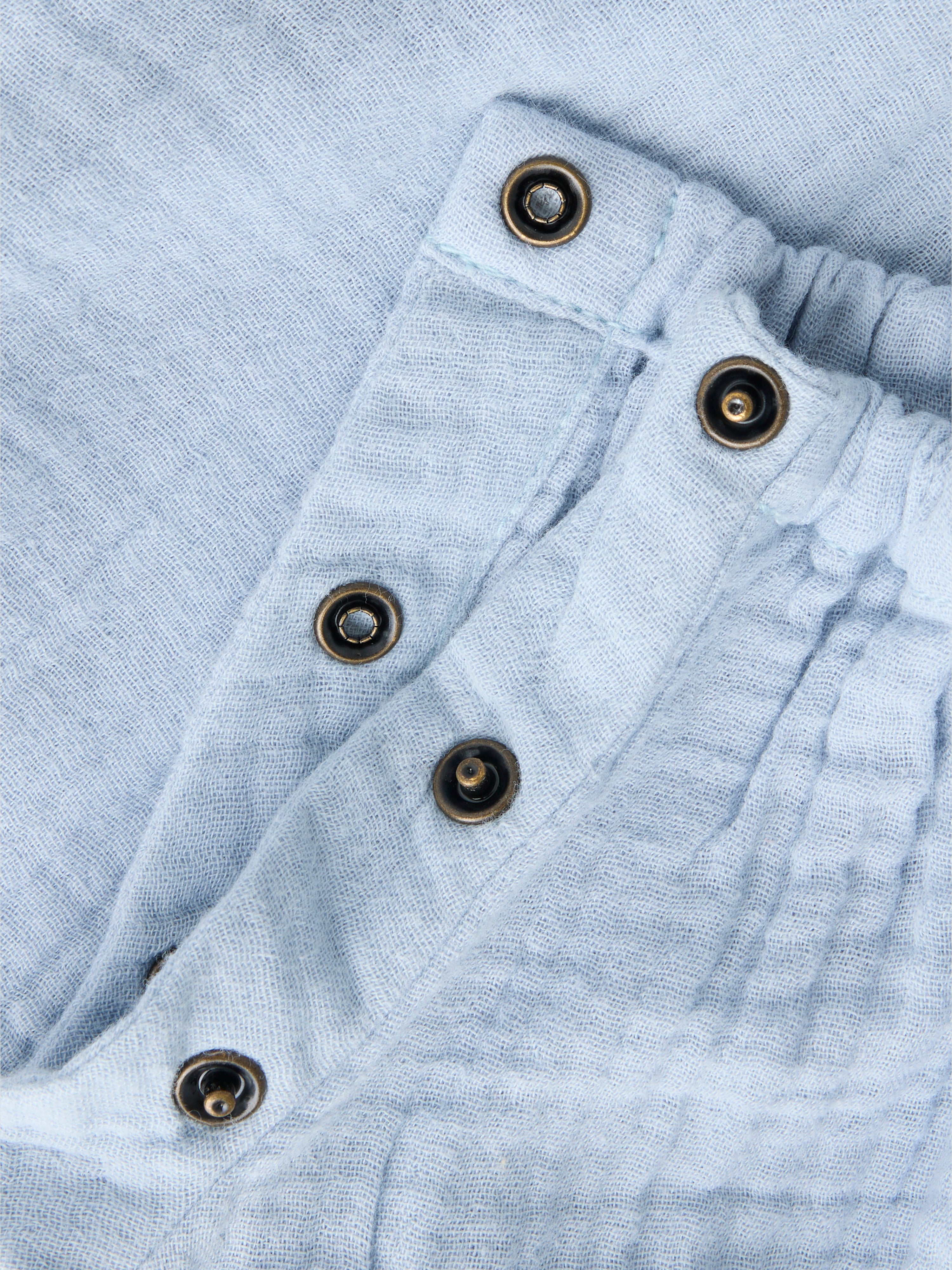 Lil Atelier Fulina Loose Overall - Zen Blue