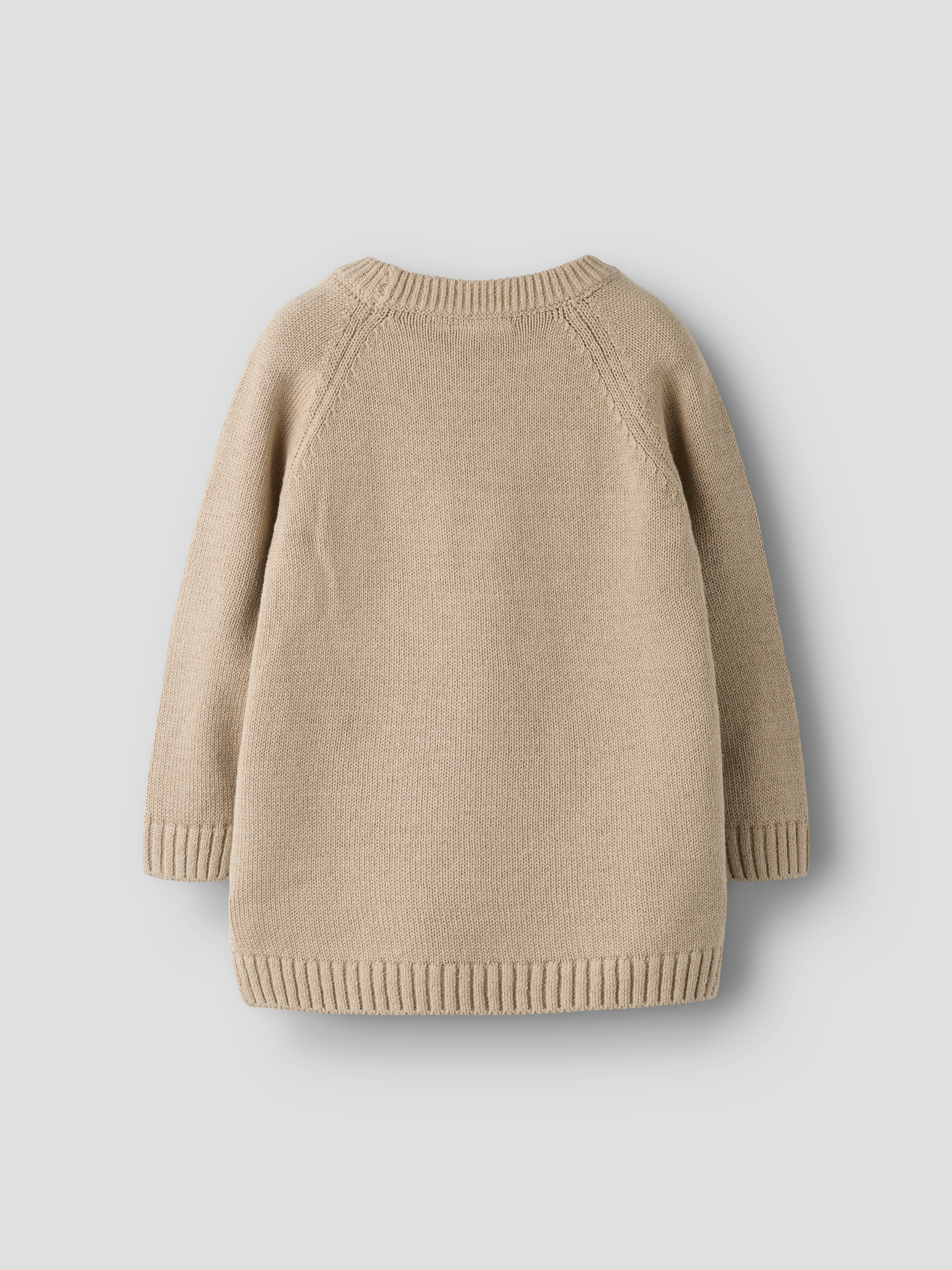 Lil Atelier Fogon LS Knit - Oxford Tan