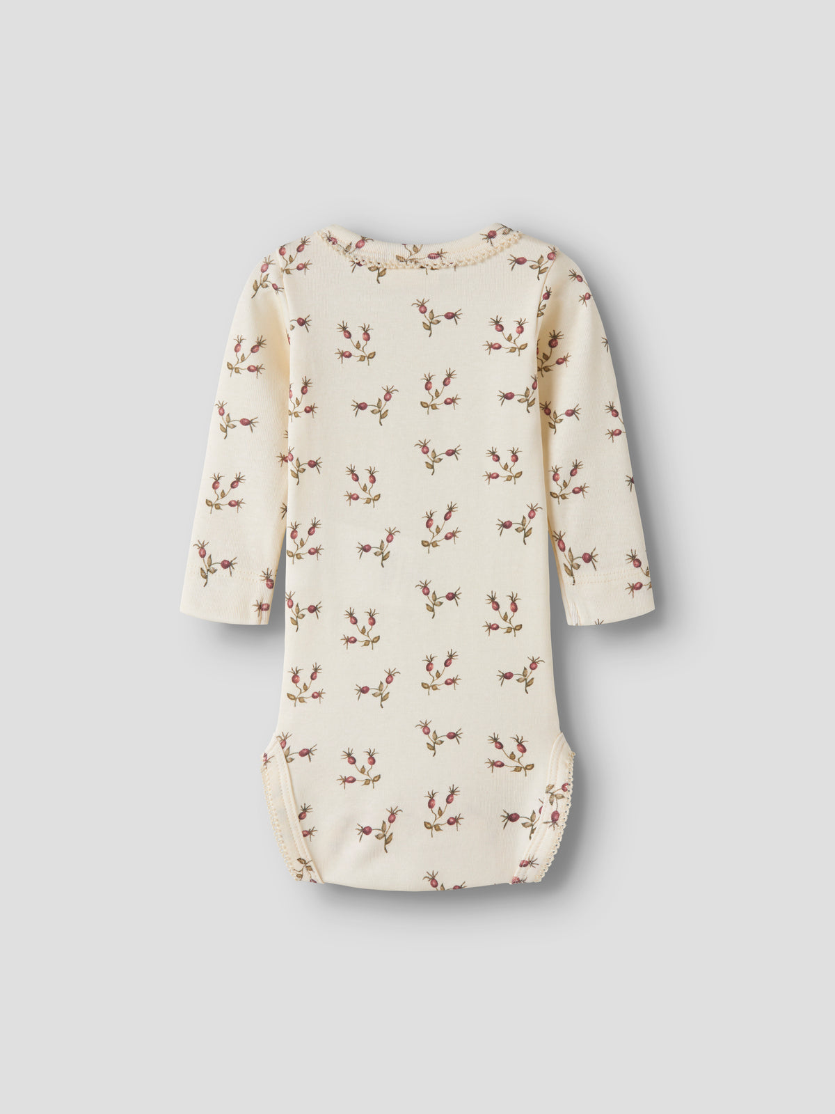 Lil Atelier Layo - Sig LS Slim Body - Turtledove / Rosehip