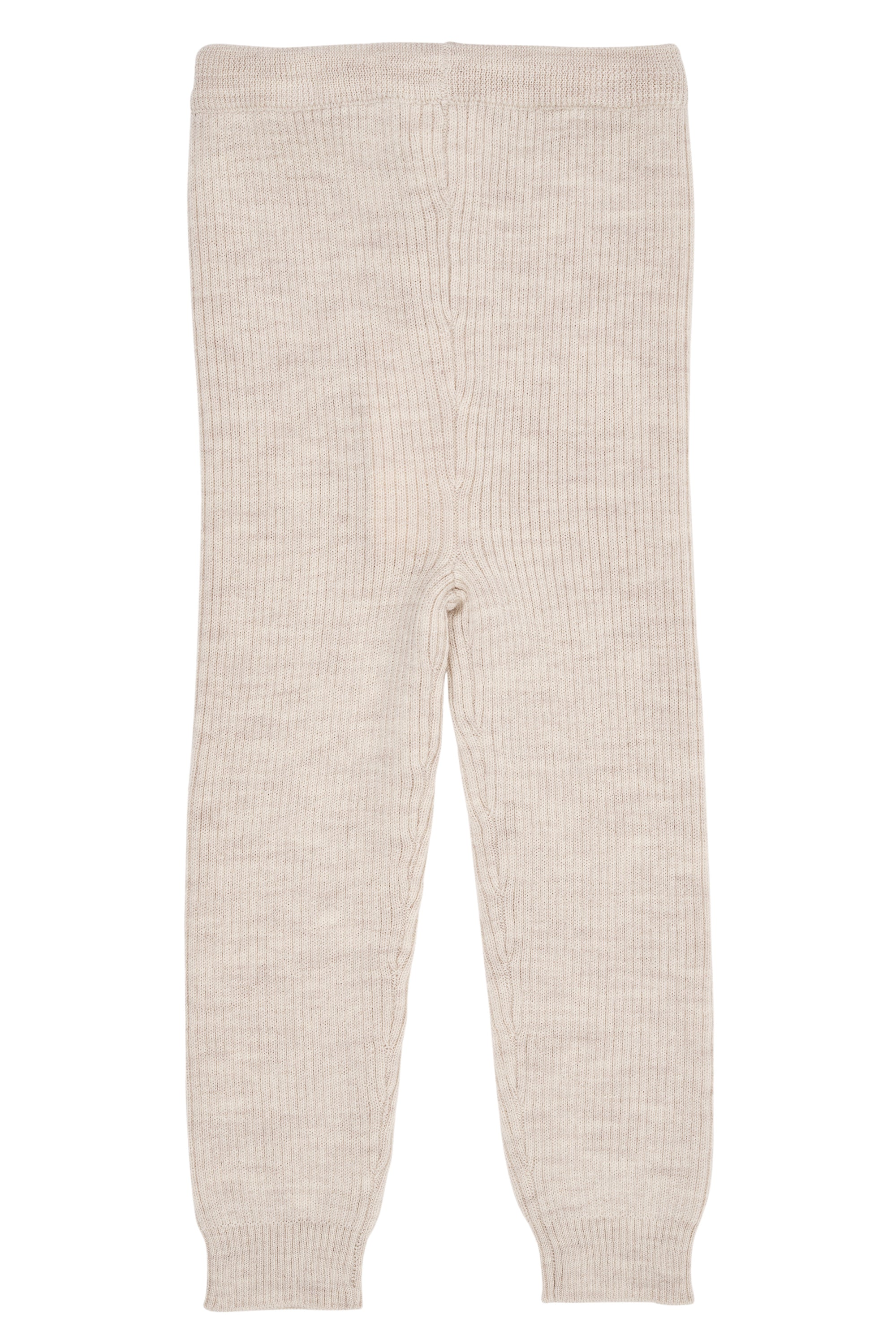 Copenhagen Colors Merino Leggings - Pale Cream Melange