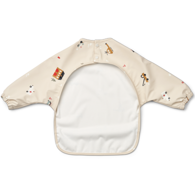 Liewood Merle Hagesmæk med ærmer - Emergency Vehicle