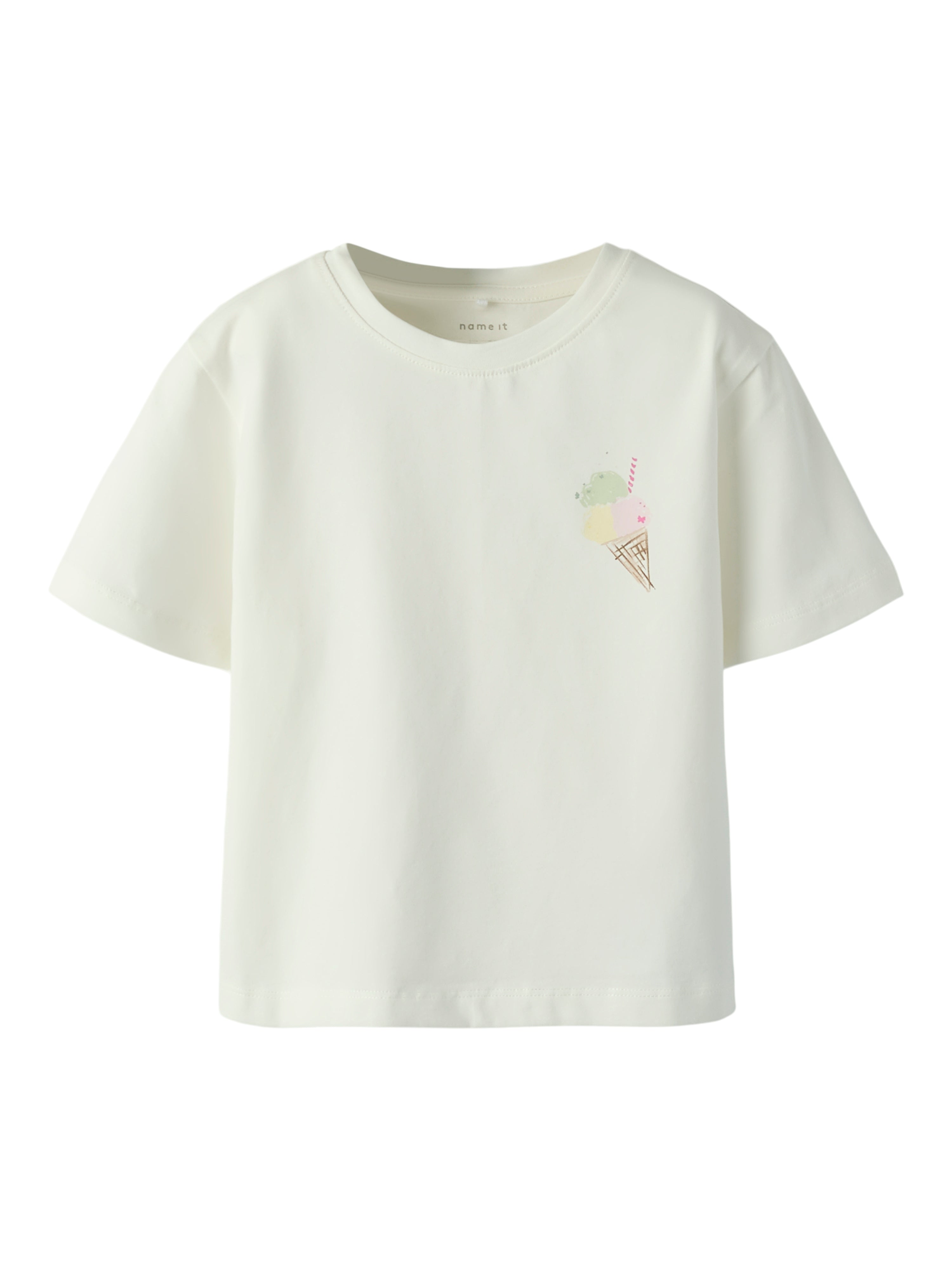 Name It Fairi SS Top - Cloud Dancer