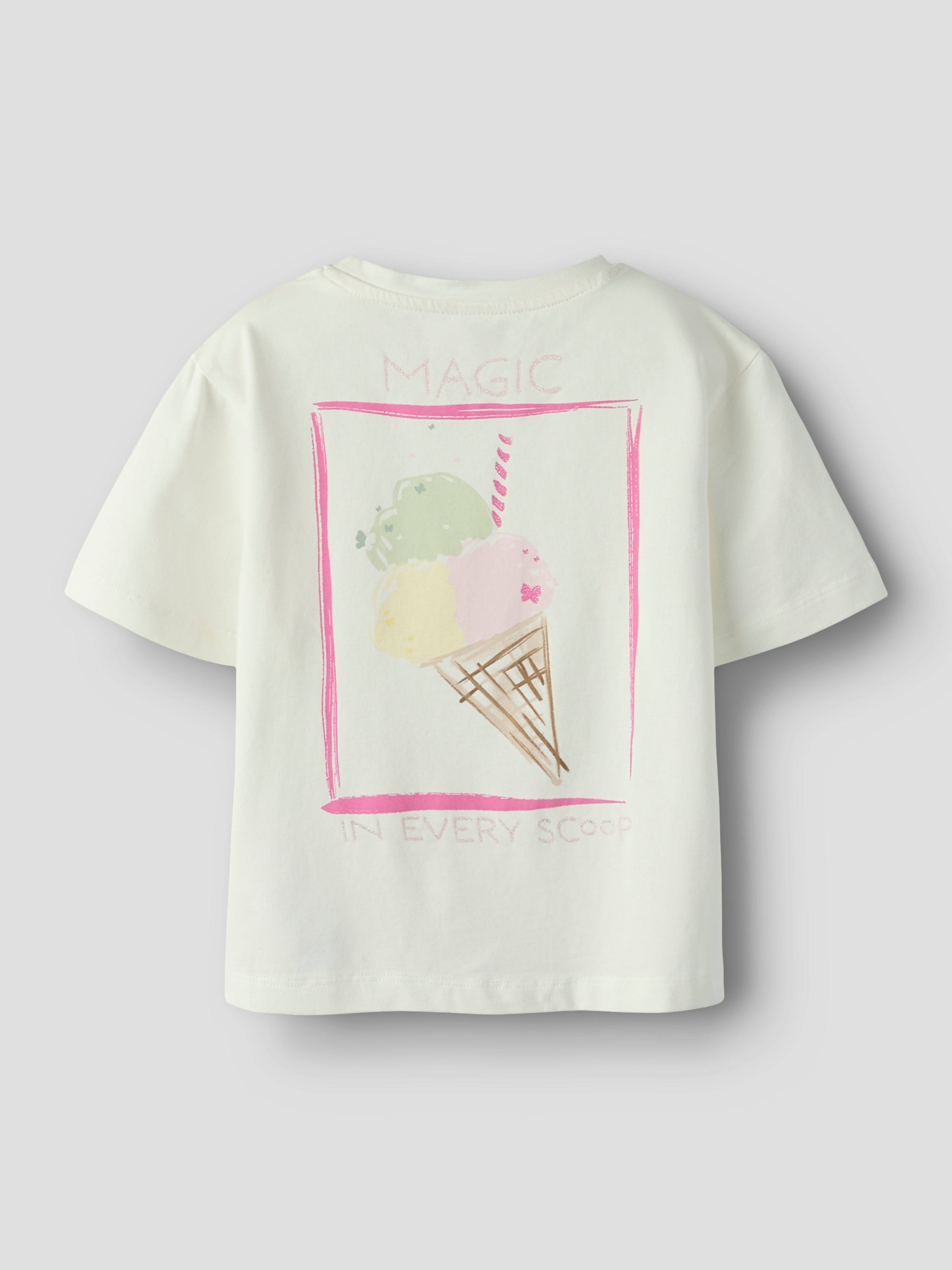 Name It Fairi SS Top - Cloud Dancer