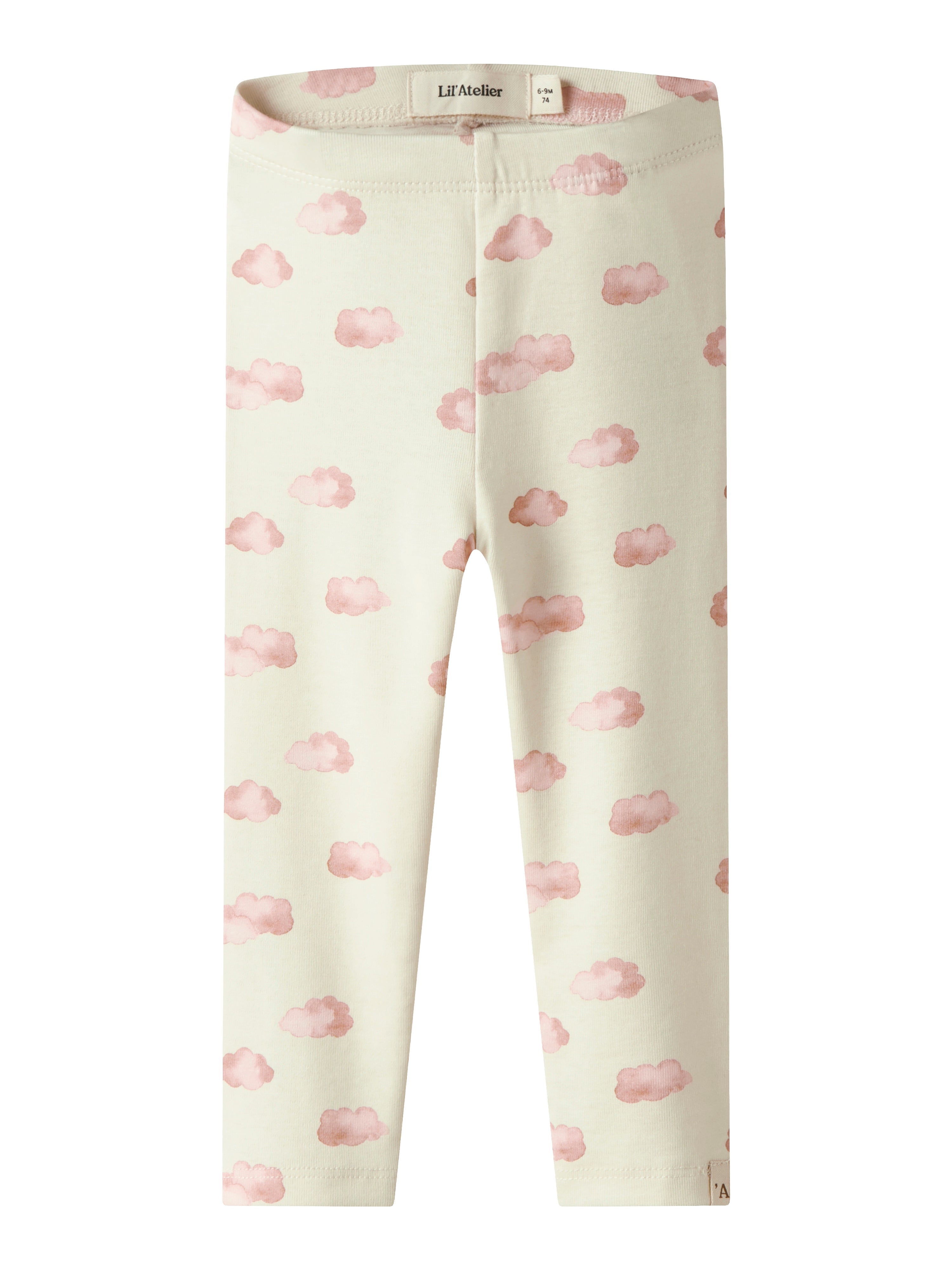 Lil Atelier Layo Kim Leggings - Turtledove/Pink Cloud