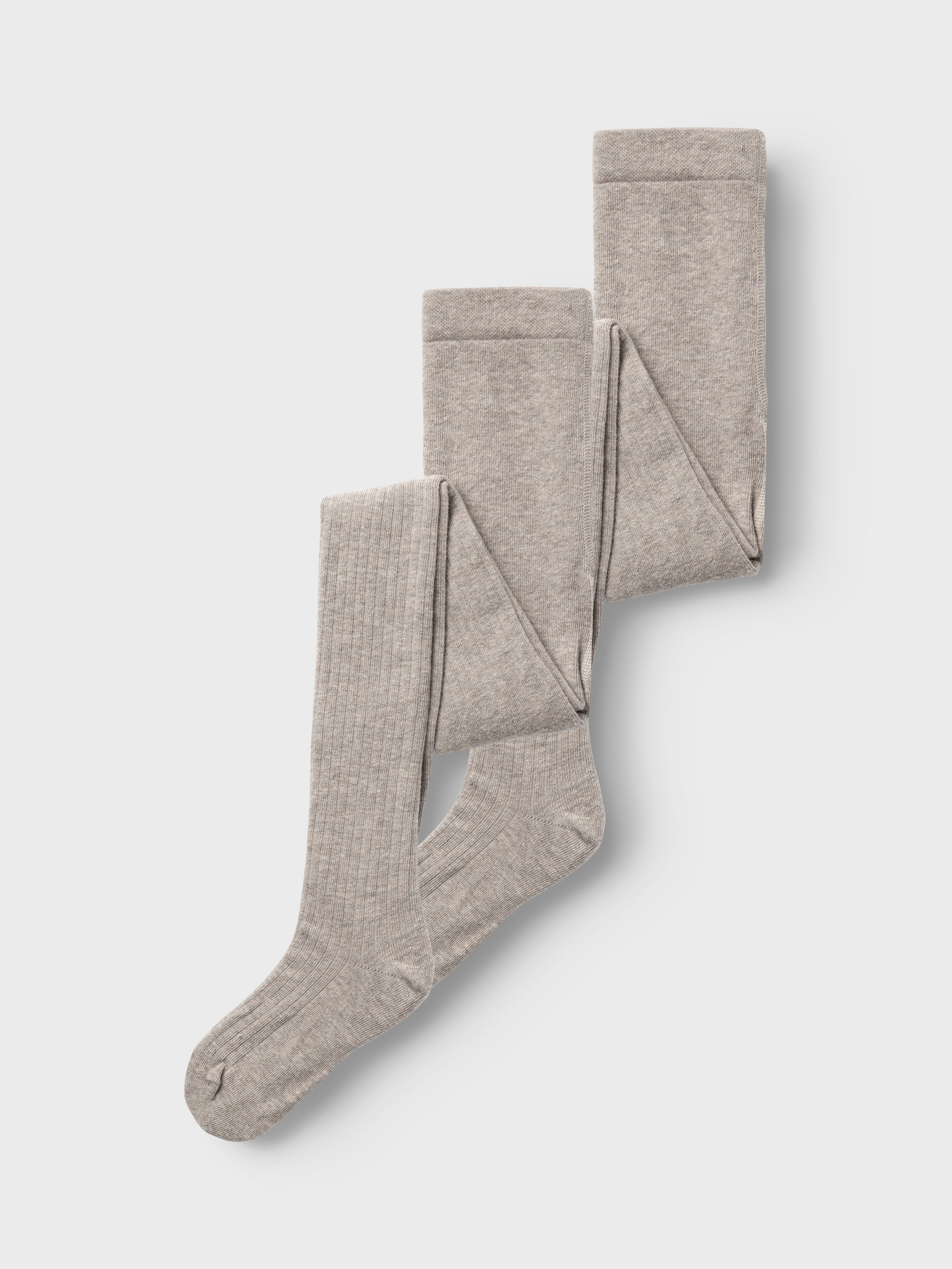 Name It Pantyhose - Rib 2-pak - Pure Cashmere / Melange