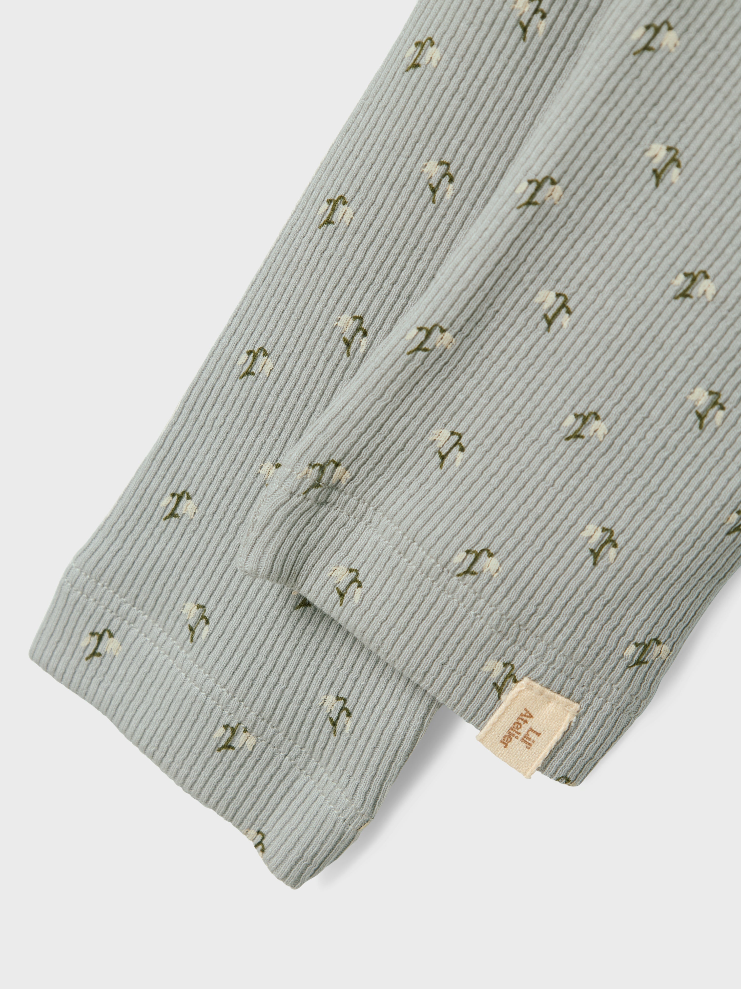 Lil Atelier Gago Kye Slim Leggings - Mirage Gray