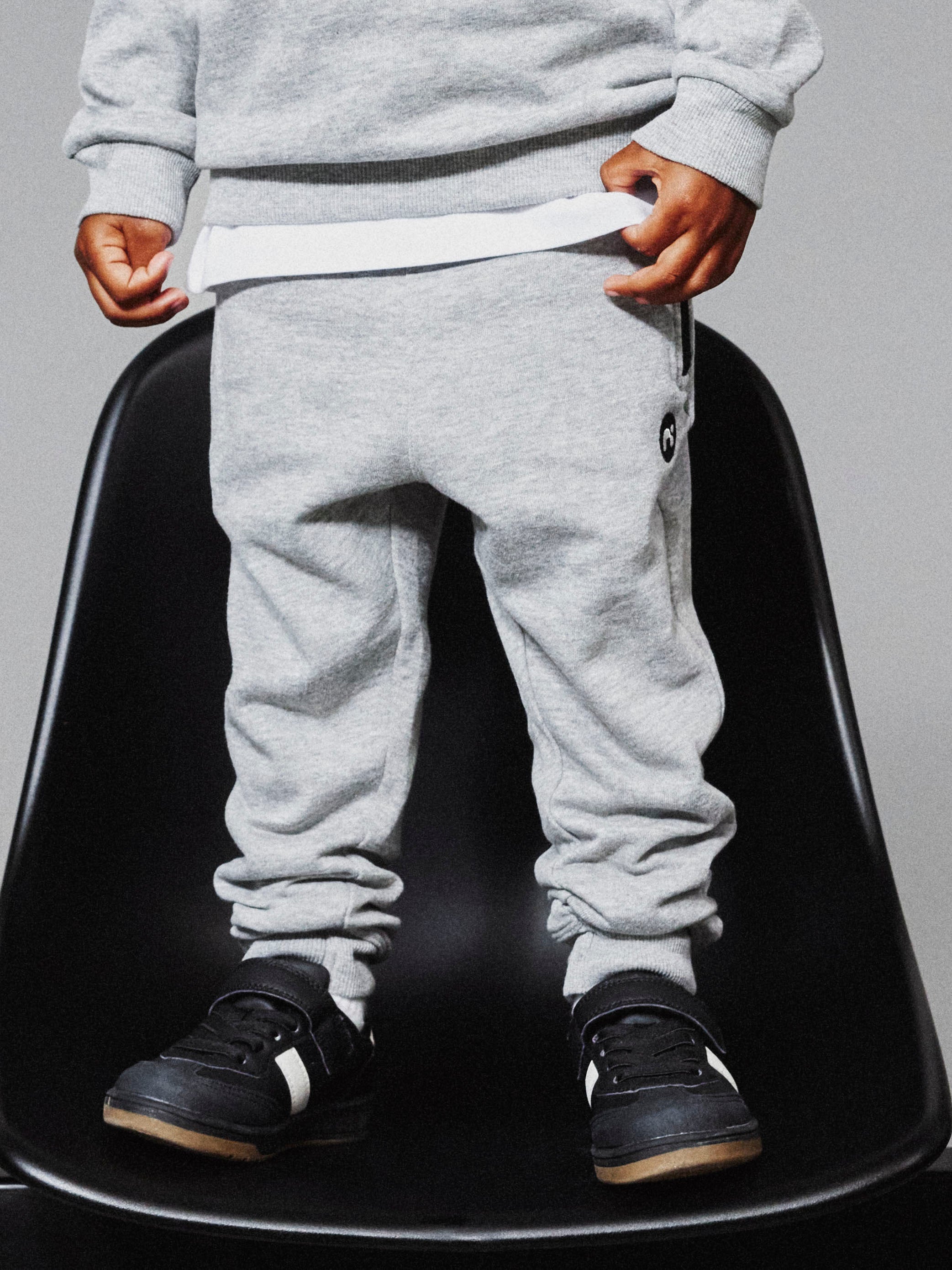 Name It Vimo - Sweat pants NOOS - Grey Melange