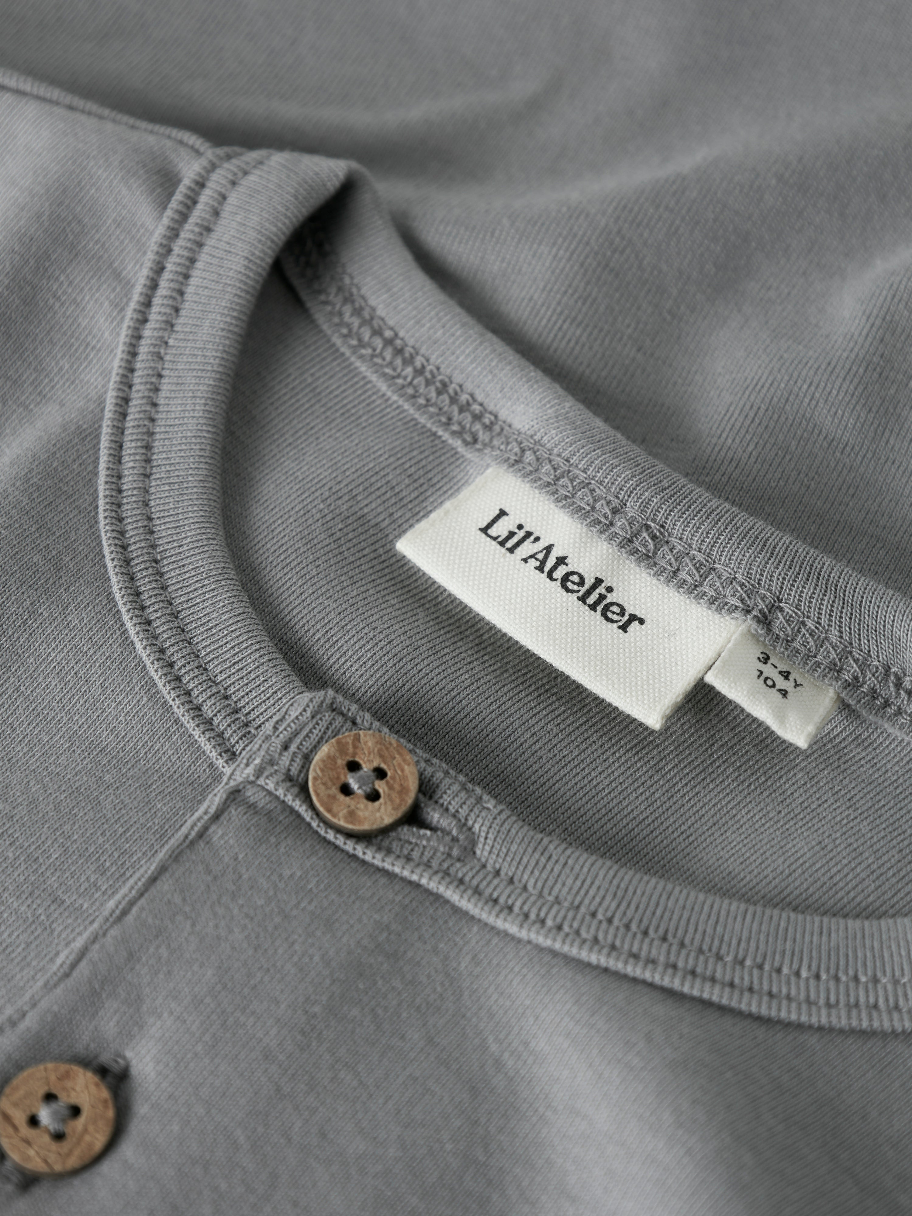 Lil Atelier Gayo Sar Top - Ultimate Grey