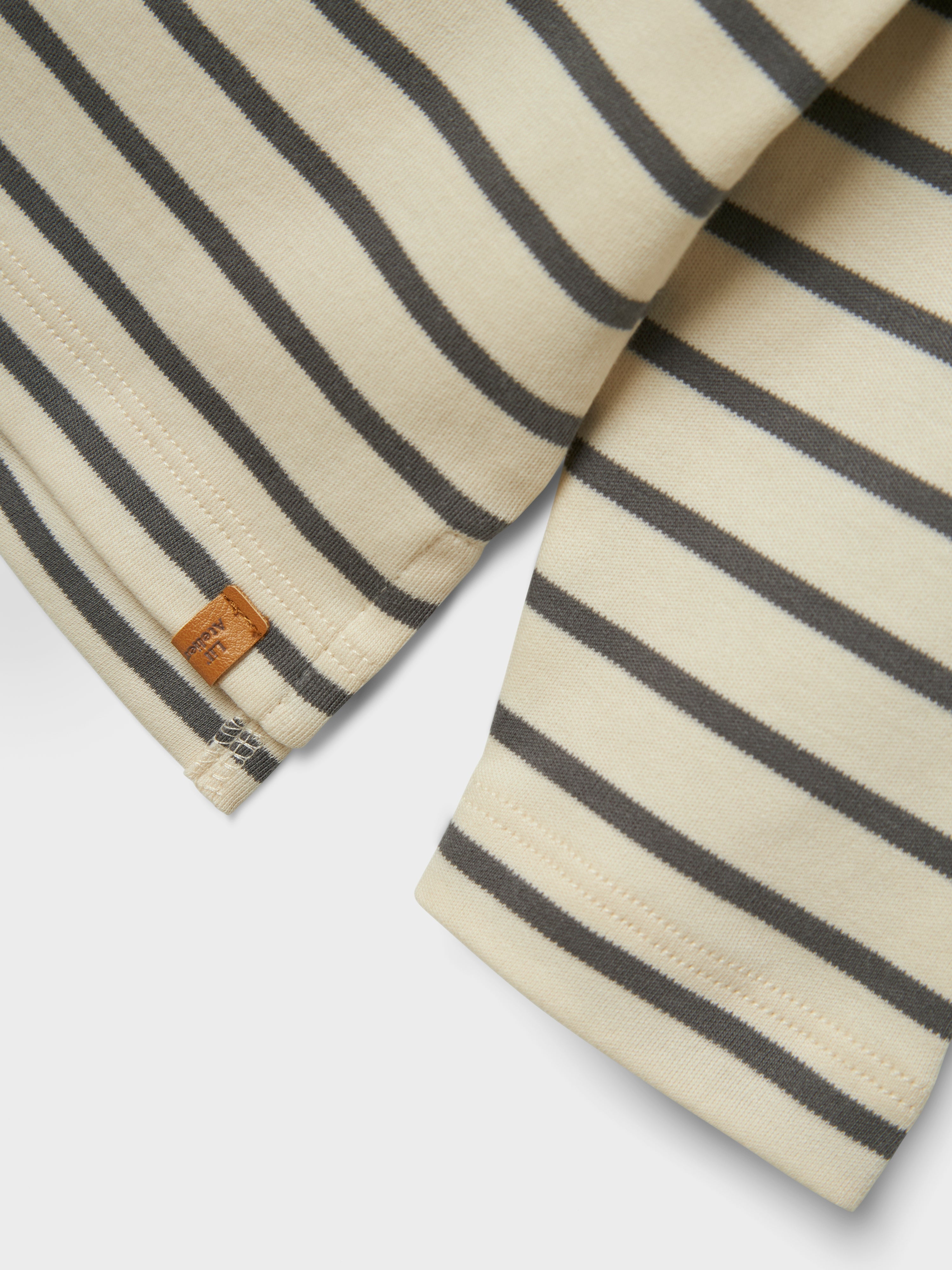 Lil Atelier Limia Loose Top - Turtledove/Poppy Sead