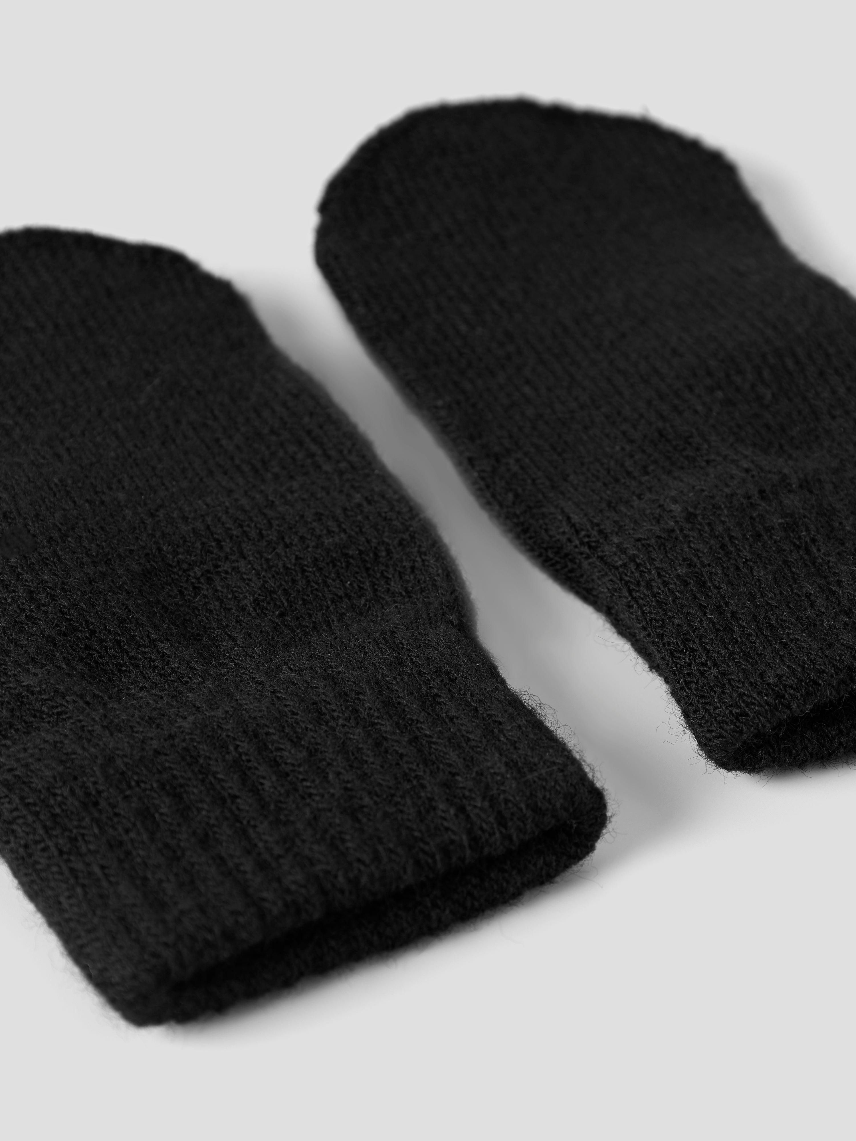 Name It Magic Knit Mittens - Black