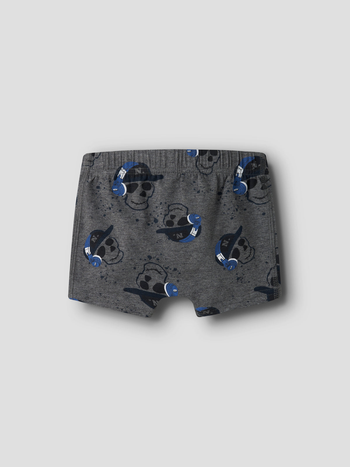 Name It Tights - 3pak - Dark Grey Mel / Skull