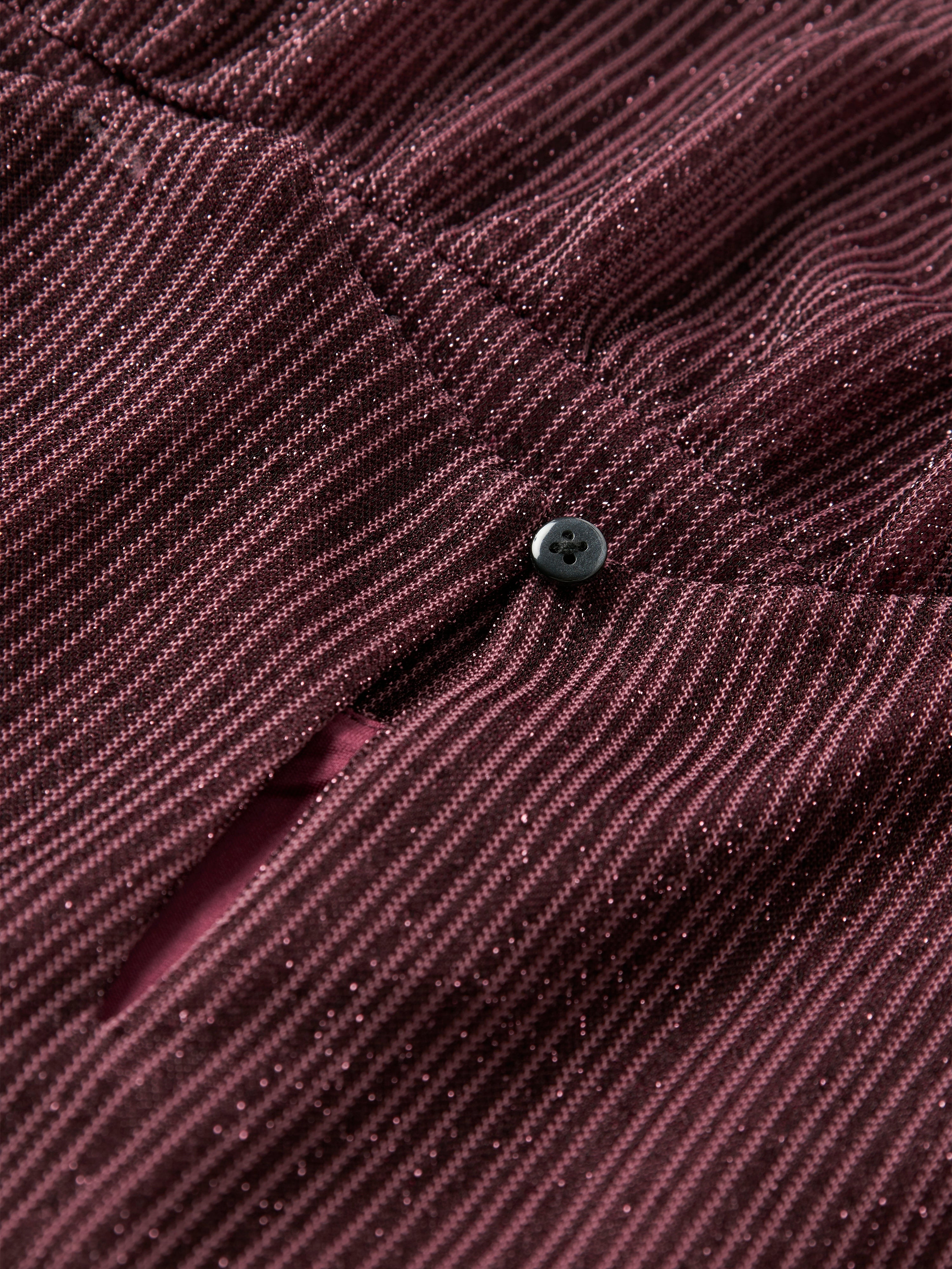 Name It Risilk LS Dress - Burgundy