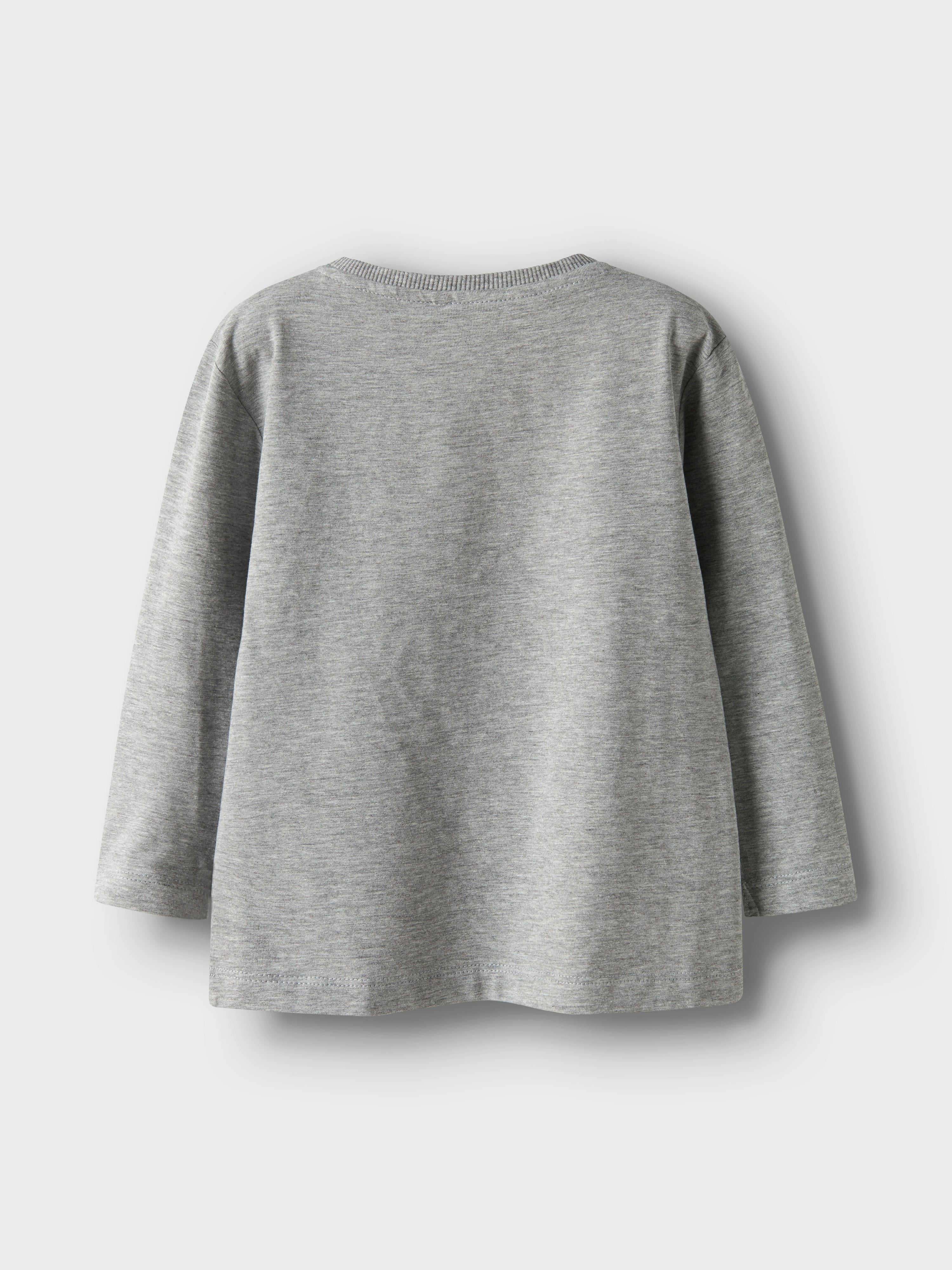 Name It Rasmus LS Top - Grey Melange