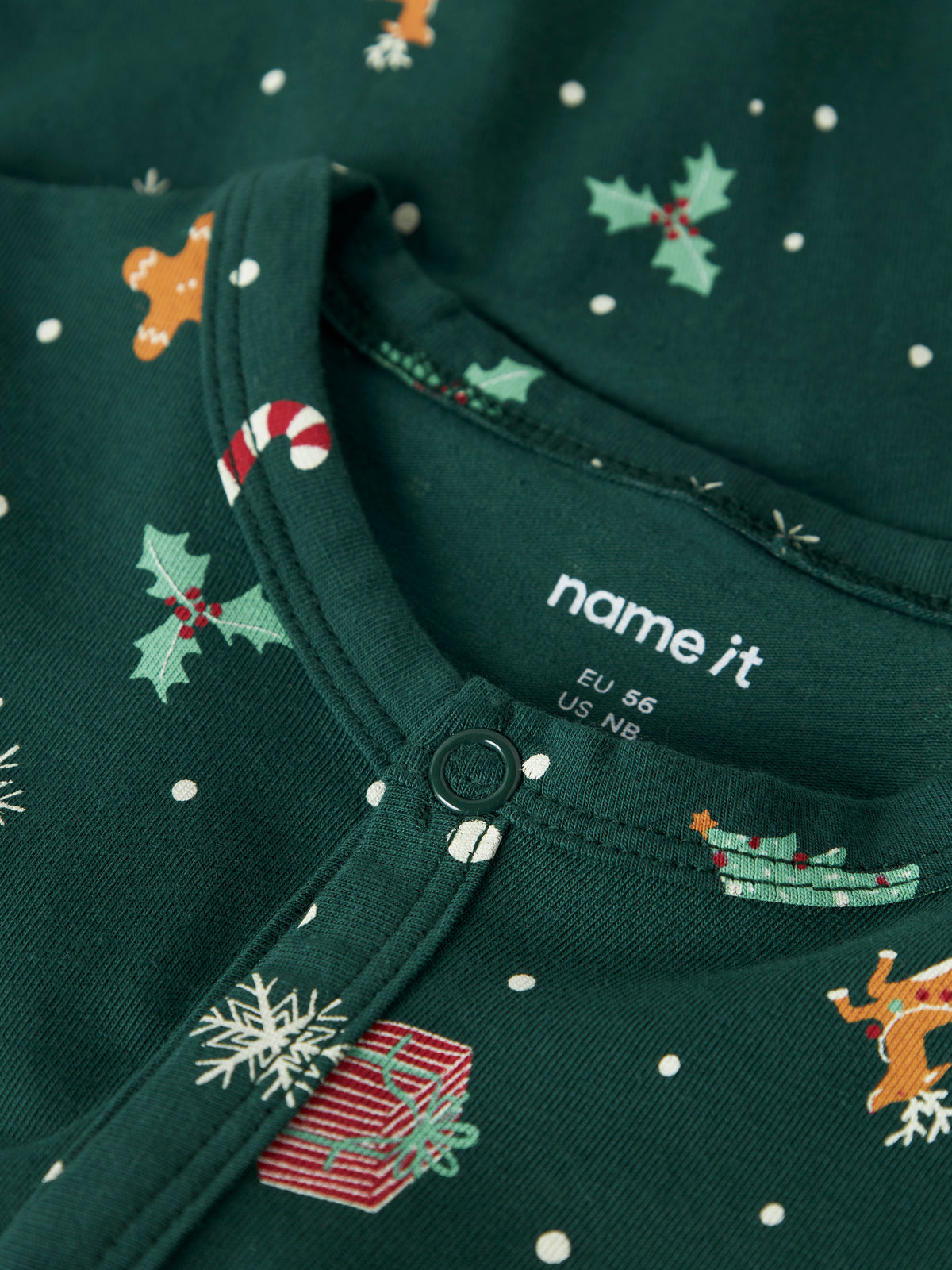 Name It Vismas - LS Nightsuit - Botanical Garden / Christmas