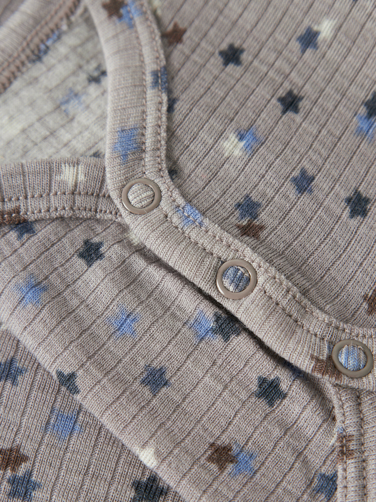 Name It Womi - Wool/Modal LS Body - Satellite / Stars