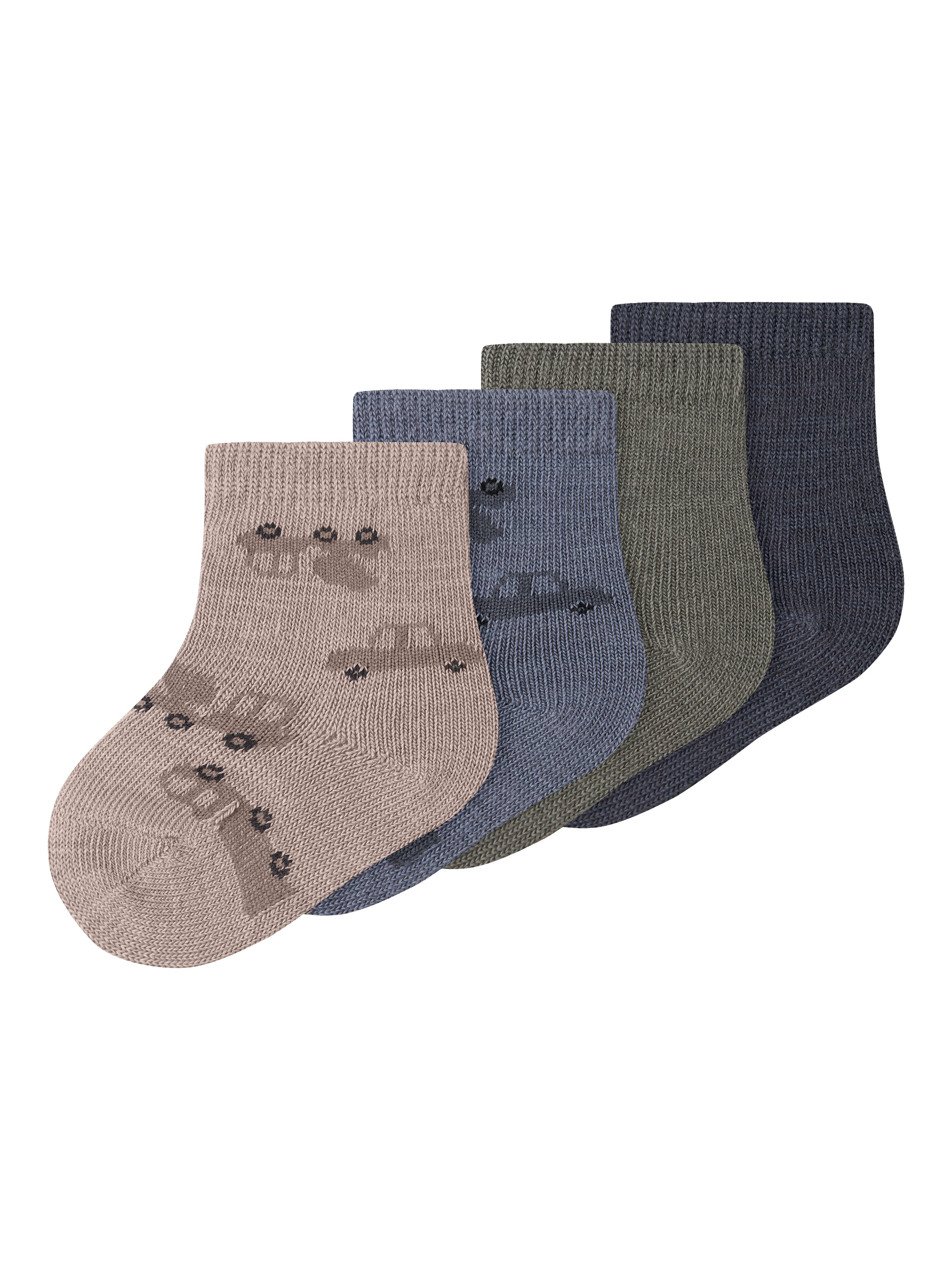 Name It - Wak Wo/Bl - 4 pack strømper - Satellite / 4P Sate JA