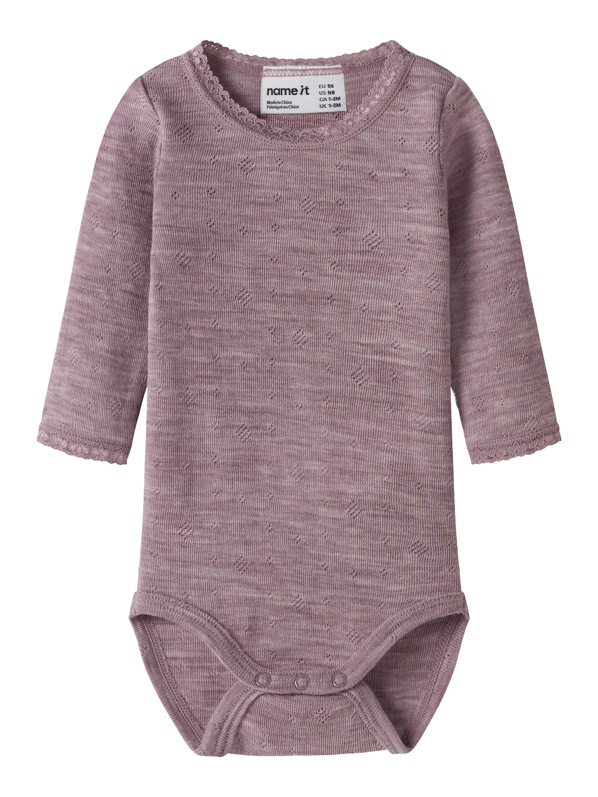 Name It Wang - Wool Needle LS Body - Toadstool