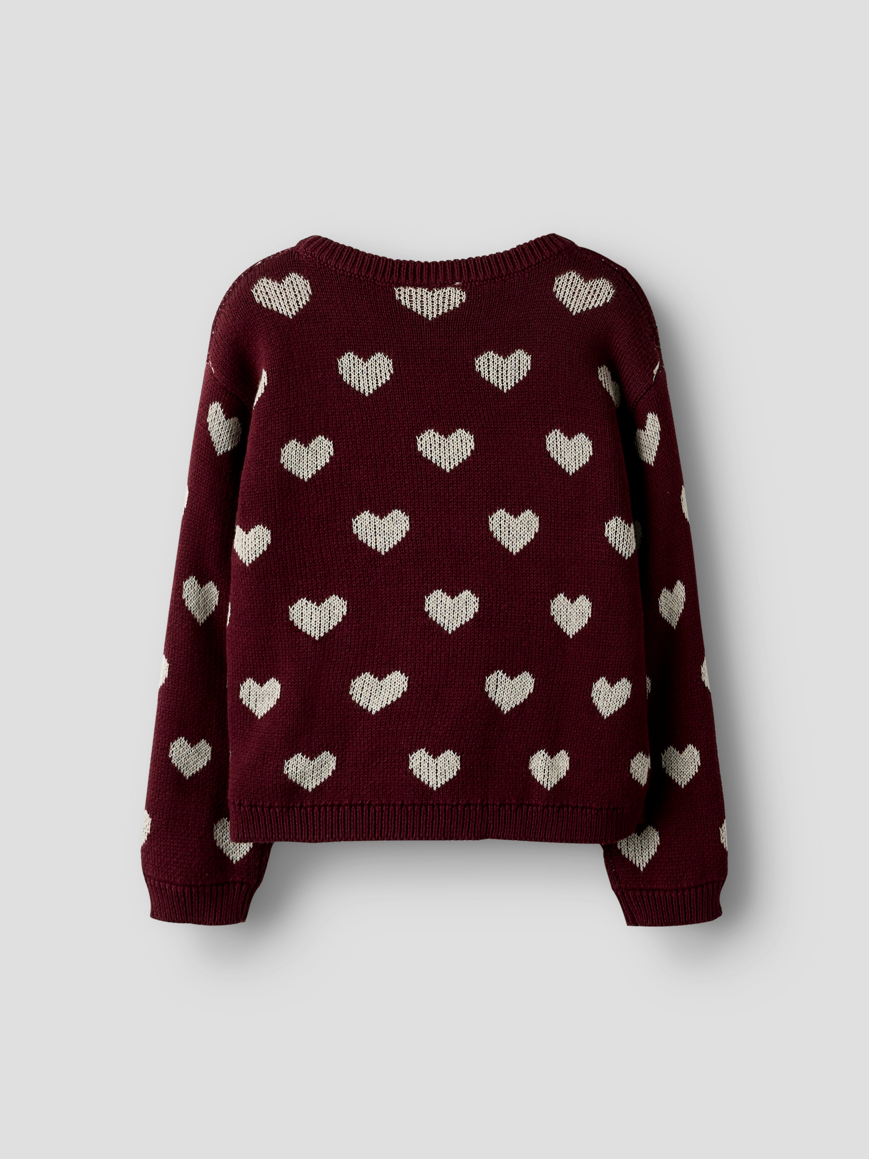 Name It Oana LS Knit - Burgundy