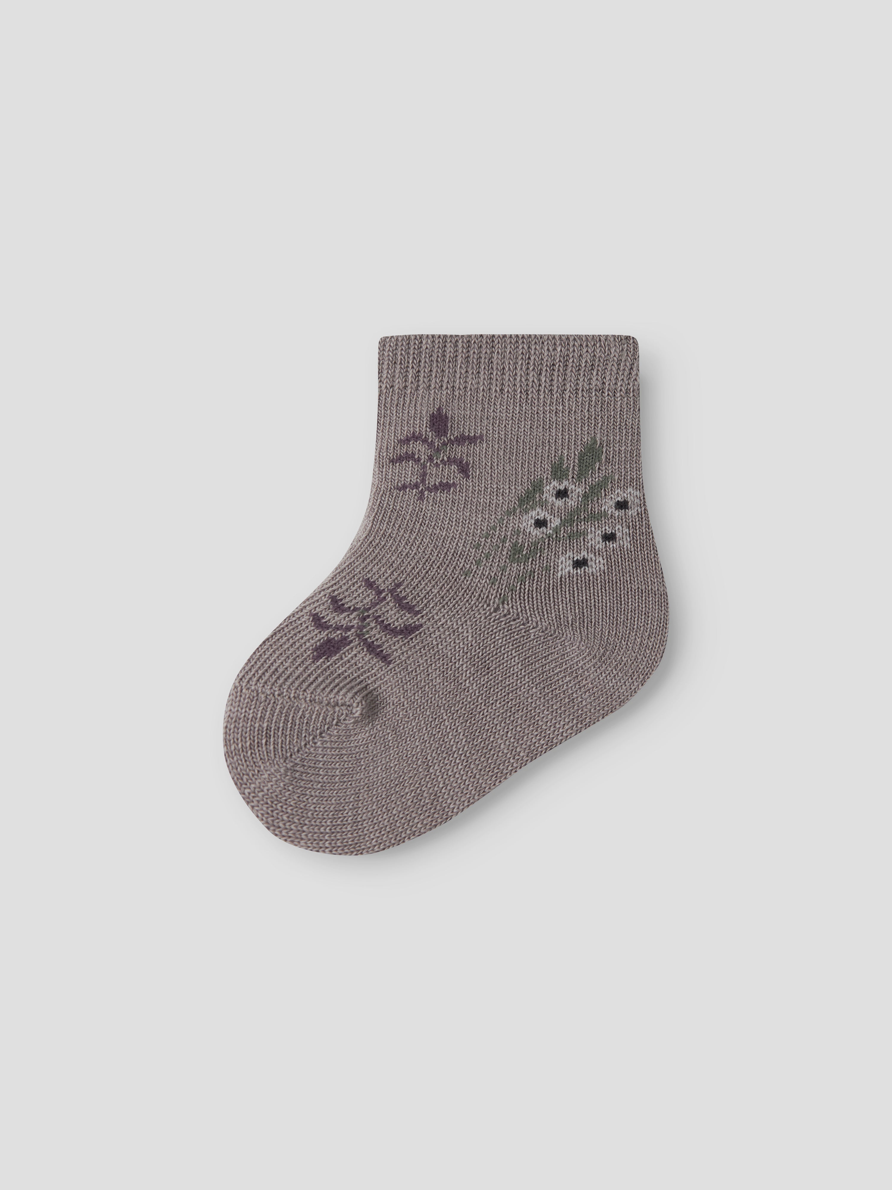 Name It - Wak Wo/Bl 4-pak Strømper - Toadstool 4P SATE JA