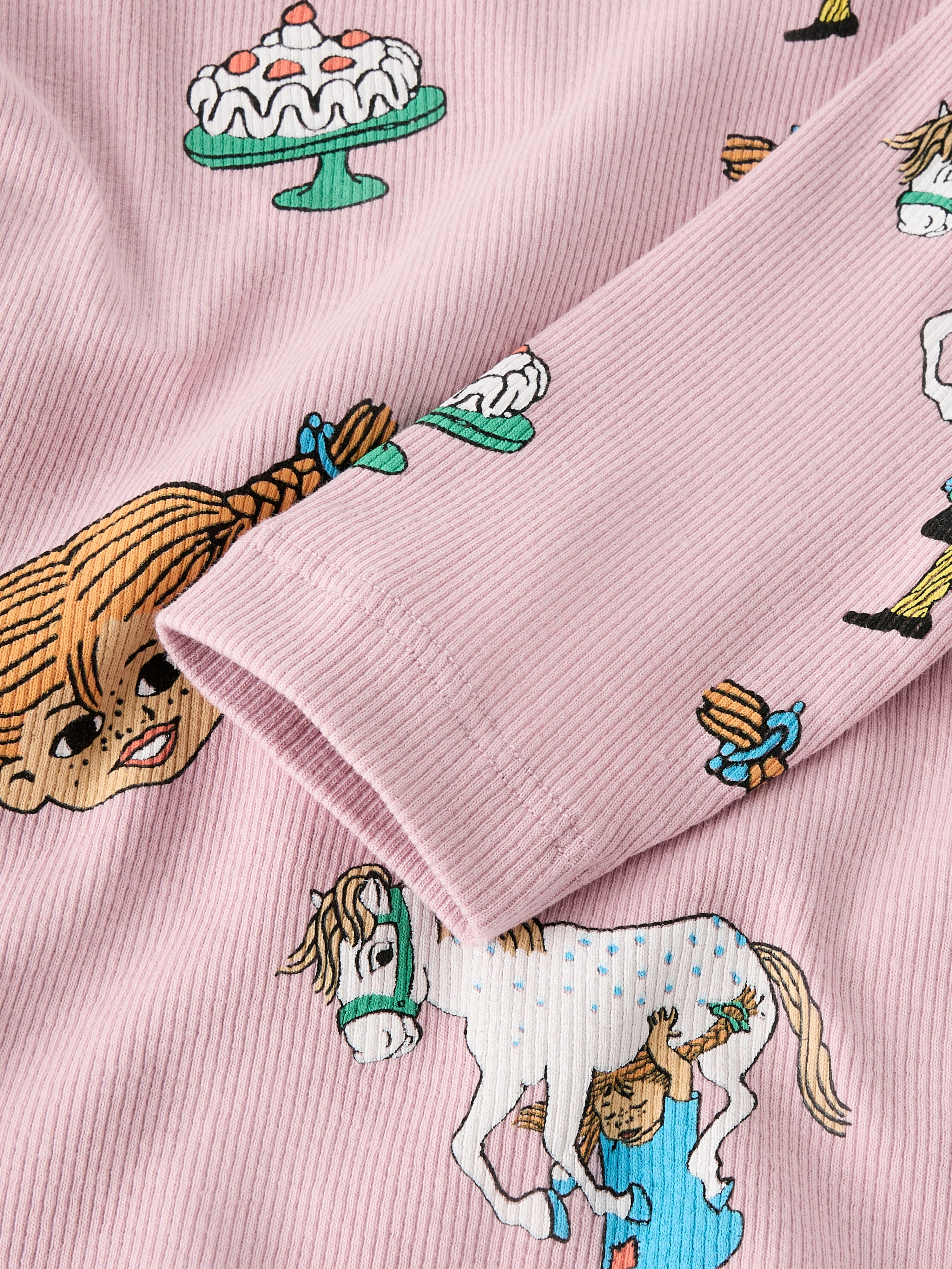 Name It Soca Pippi LS Top - Keepsake Lilac