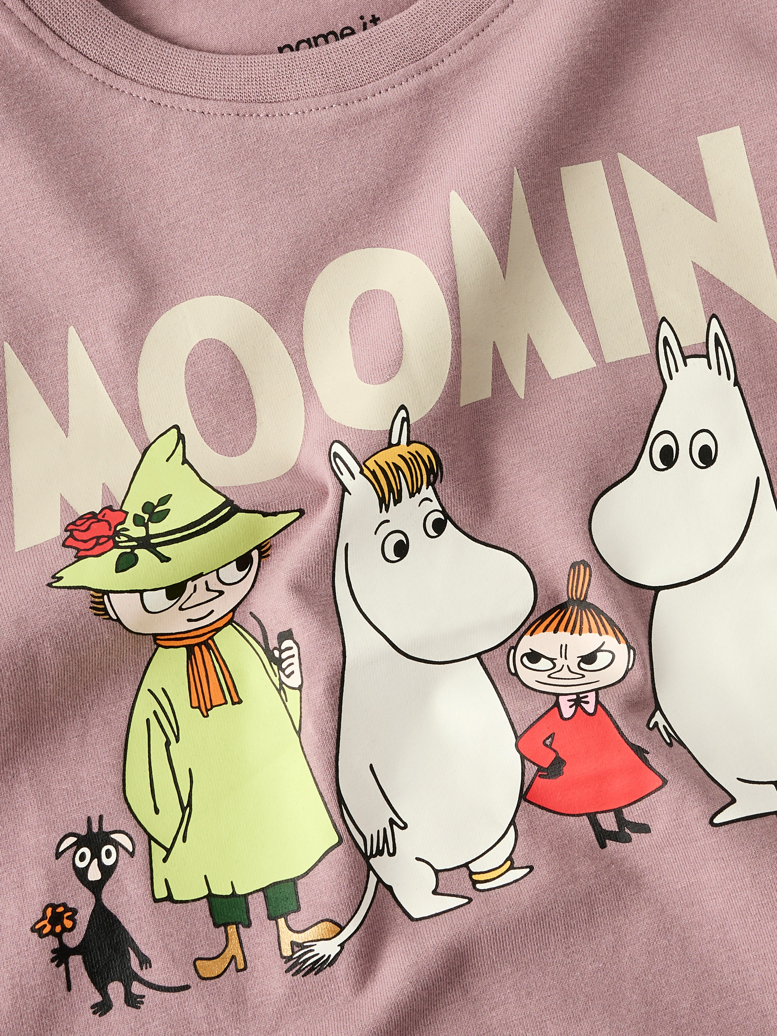 Name It Slov Moomin LS Top - Toadstool