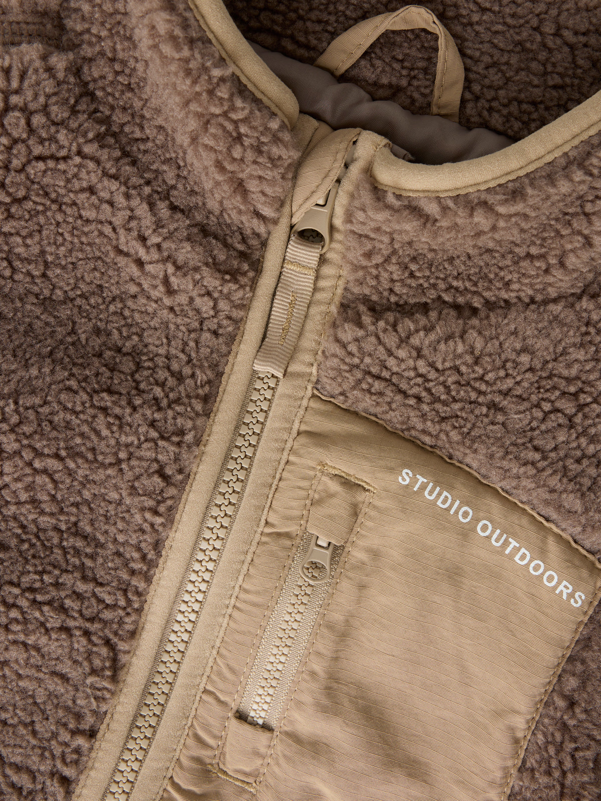 Name It Mattia - Sherpa Jacket - Mountain Trail