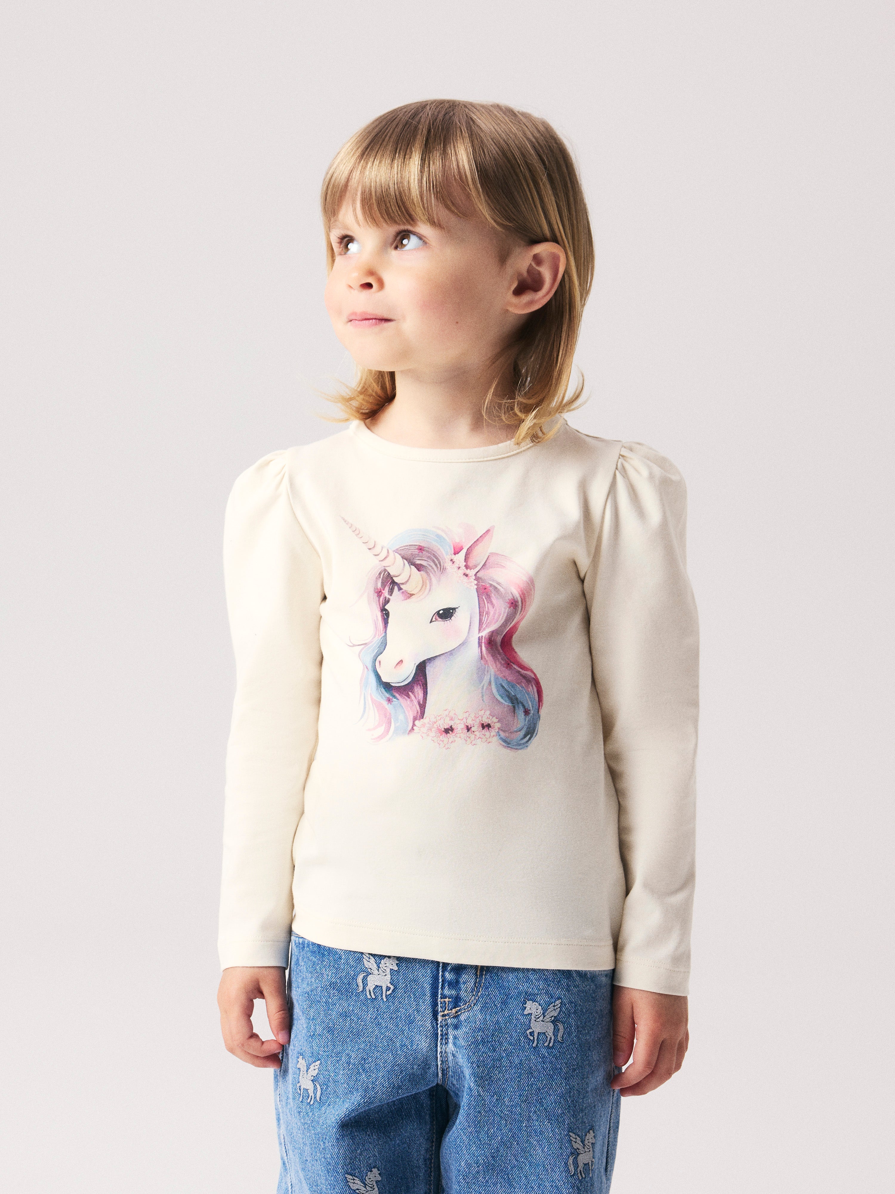 Name It Kimia - LS Top - Antique White