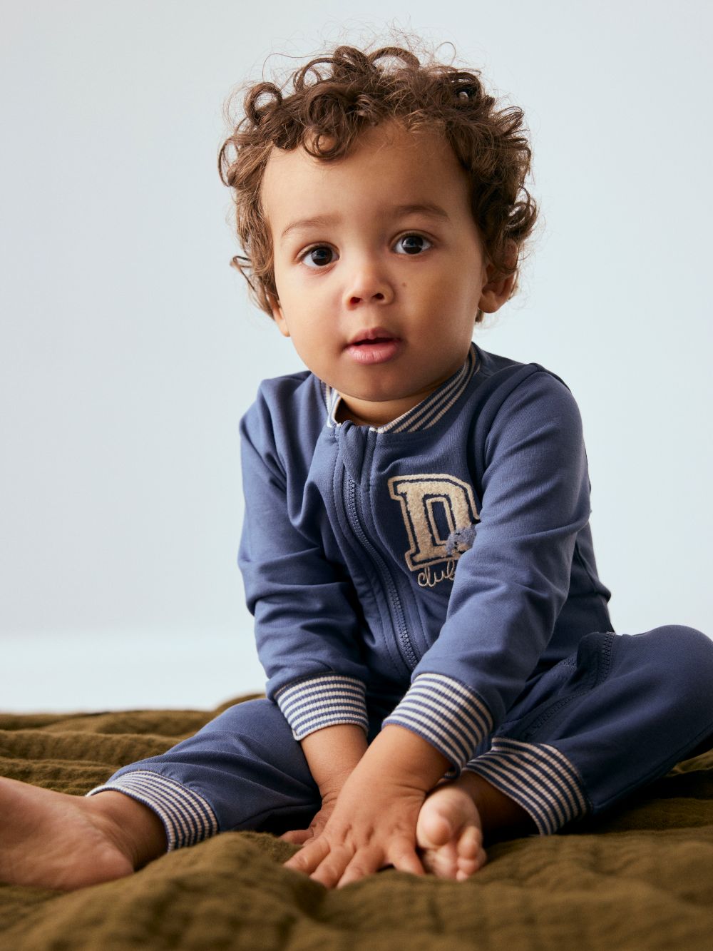 Name It Koppe - LS Sweat Suit - Vintage Indigo