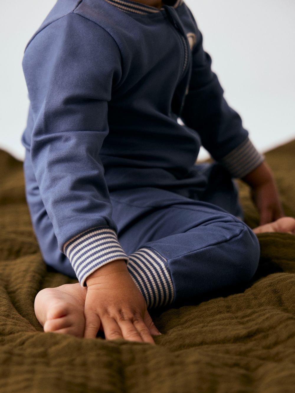 Name It Koppe - LS Sweat Suit - Vintage Indigo