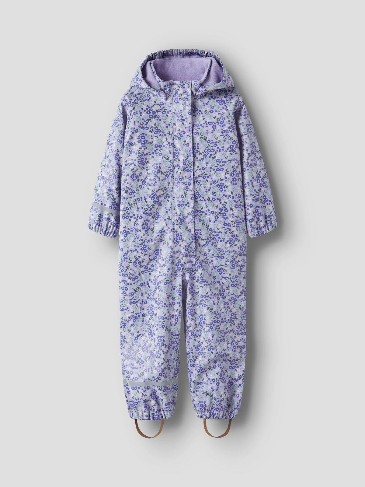 Name It Dry10 Rain Set - Fleece AOP - Lavender