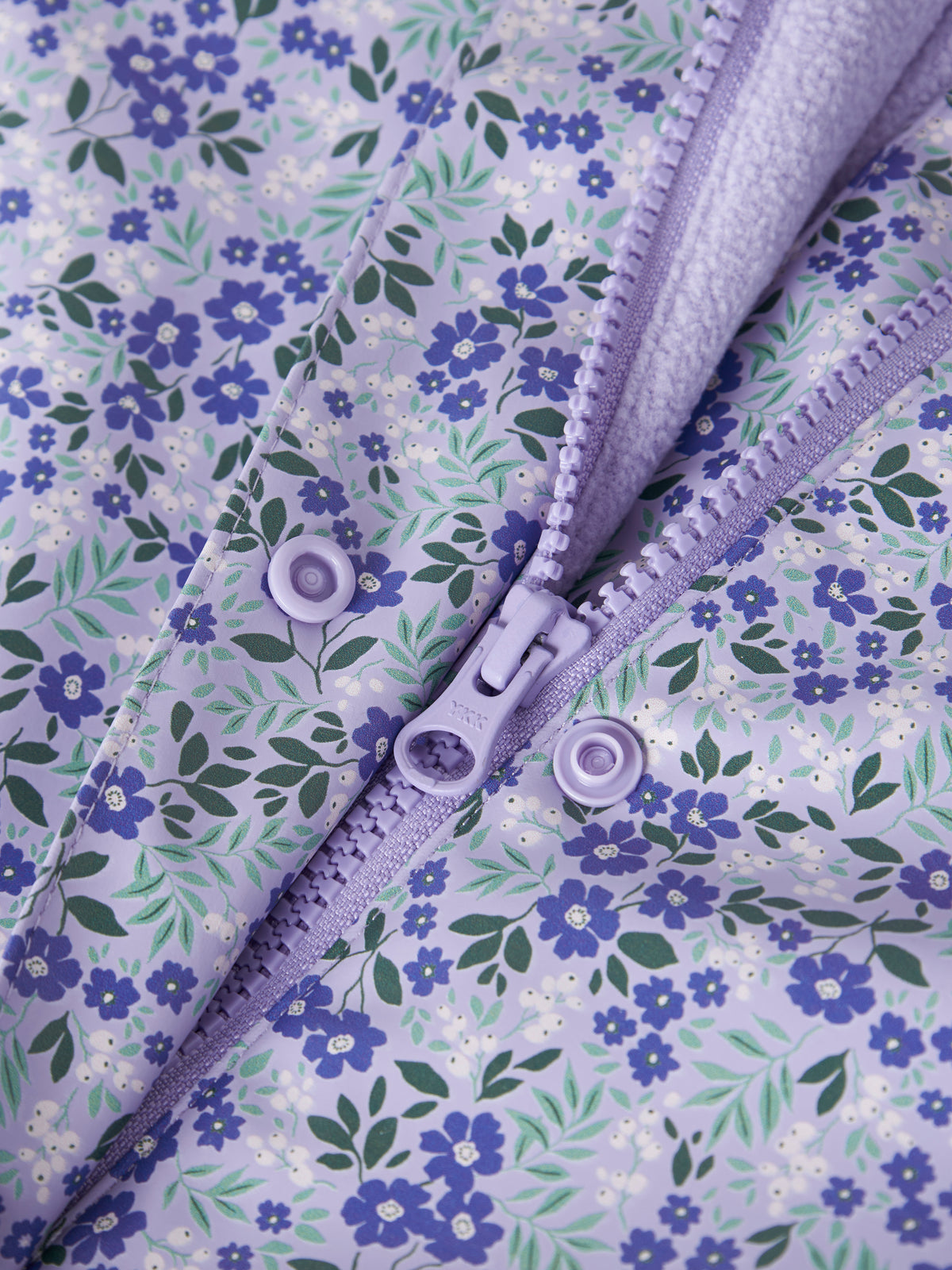 Name It Dry10 Rain Set - Fleece AOP - Lavender