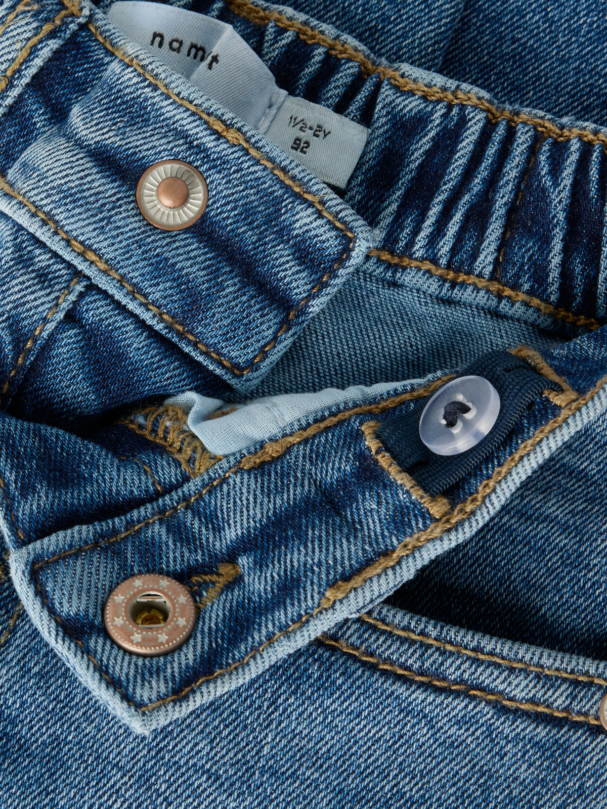 Name It Bella - Barrel Jeans 3008 - Medium Blue Denim