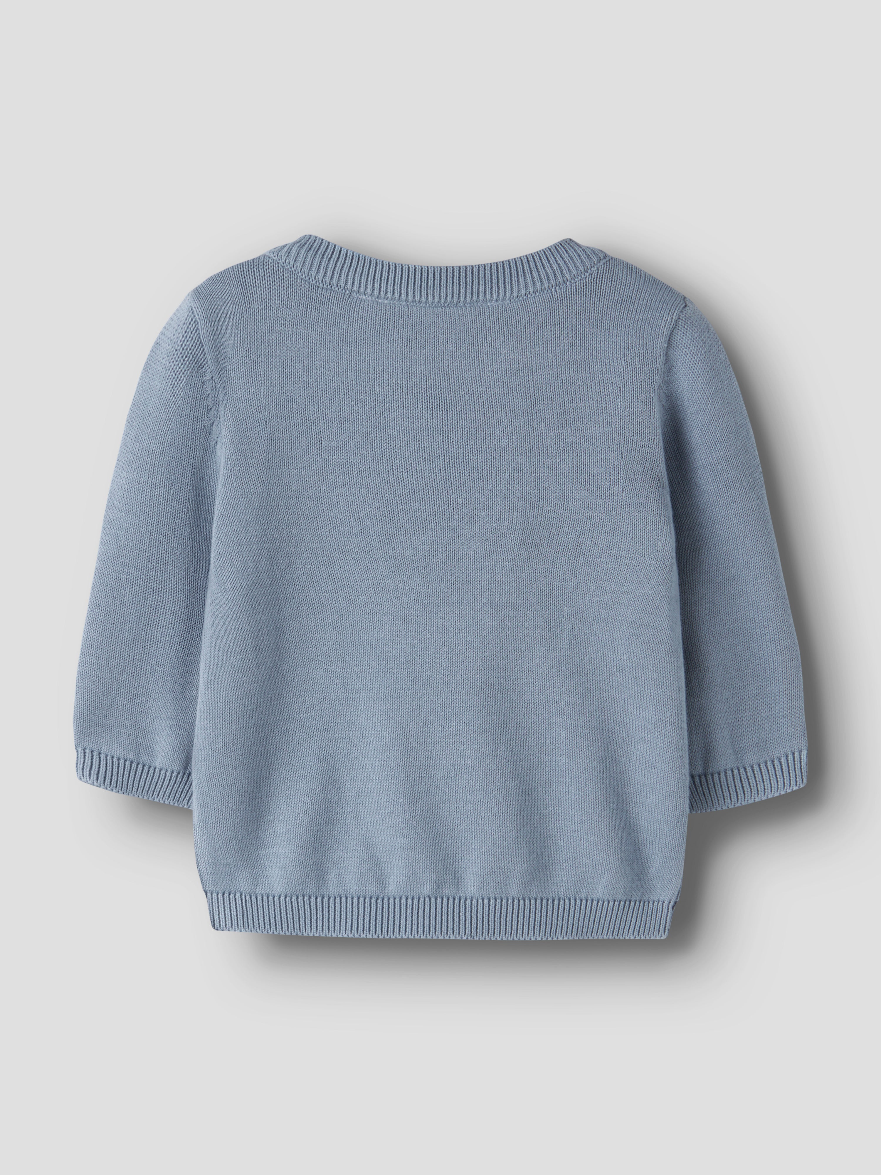 Name It Ligan- LS Knit - Ashley Blue