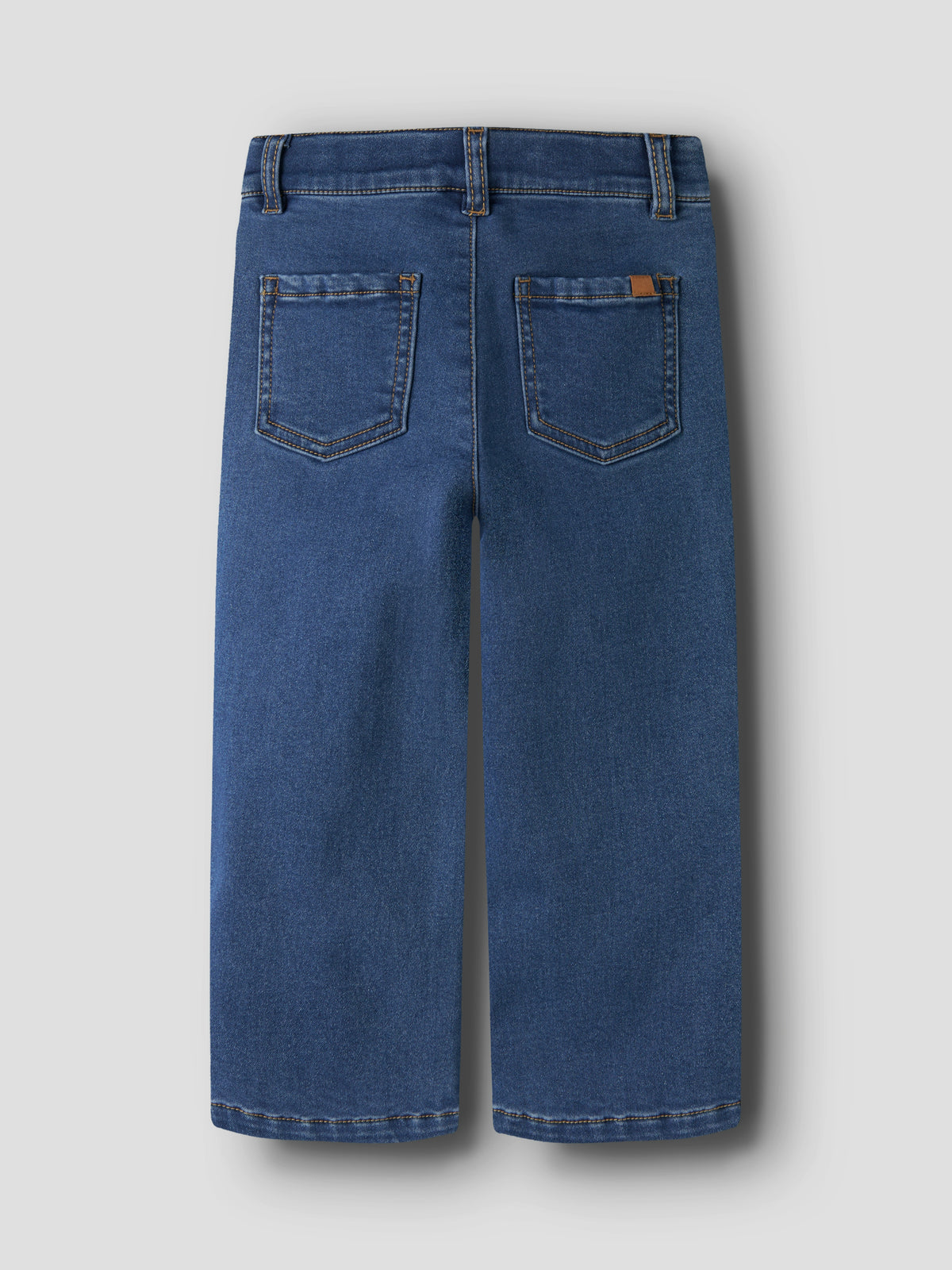 Name It Rose - Wide Fleece Jeans 6009 - Medium Blue Denim