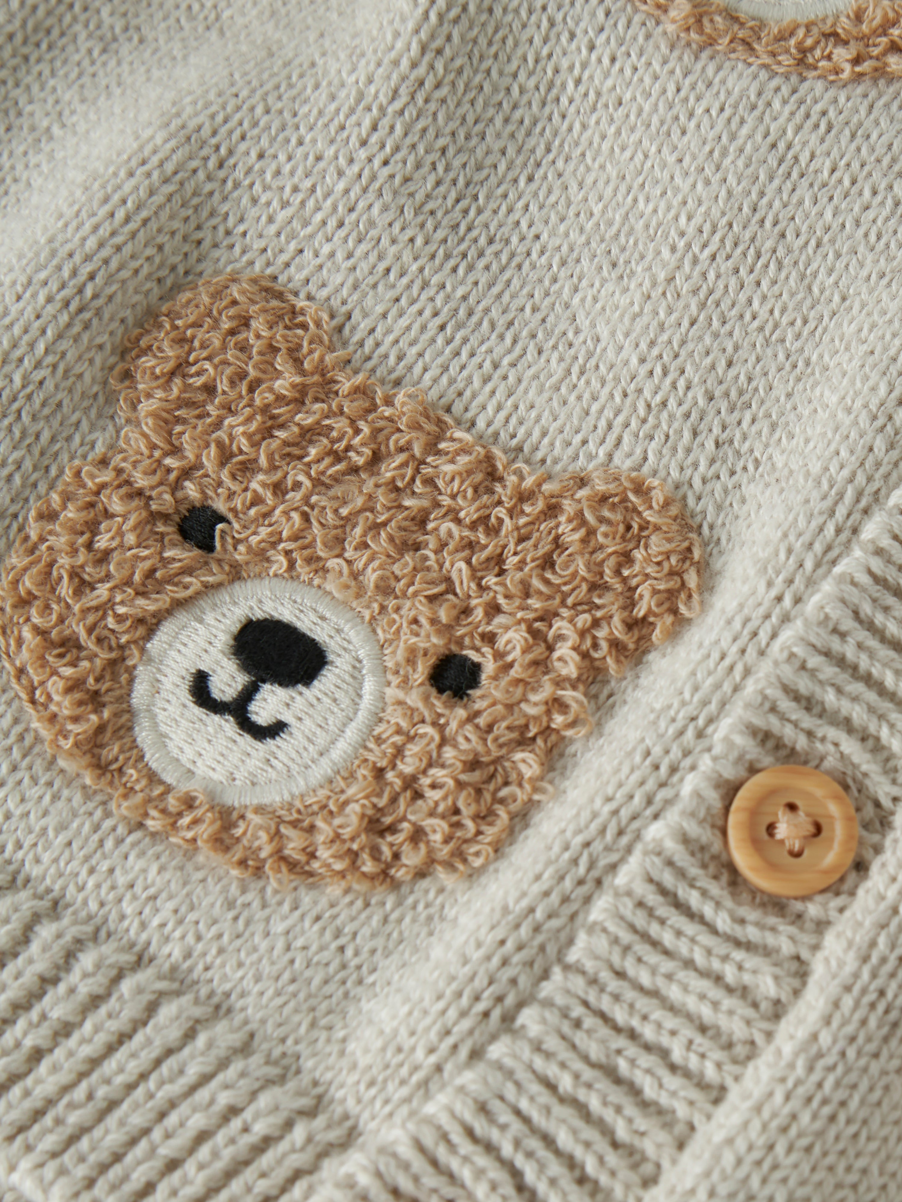 Name It Obase - LS Knit Cardigan - Peyote Melange